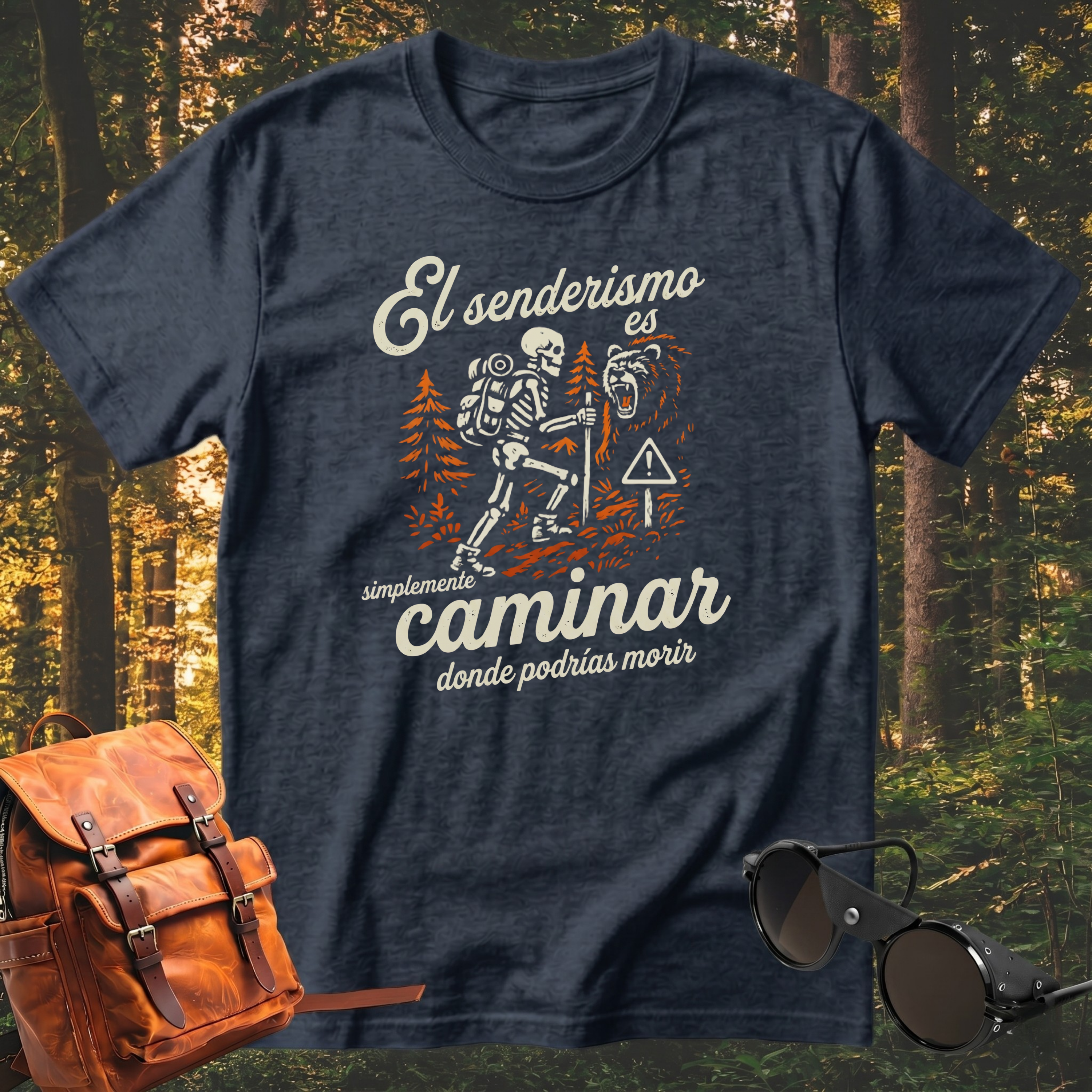 Camiseta El Senderismo Es