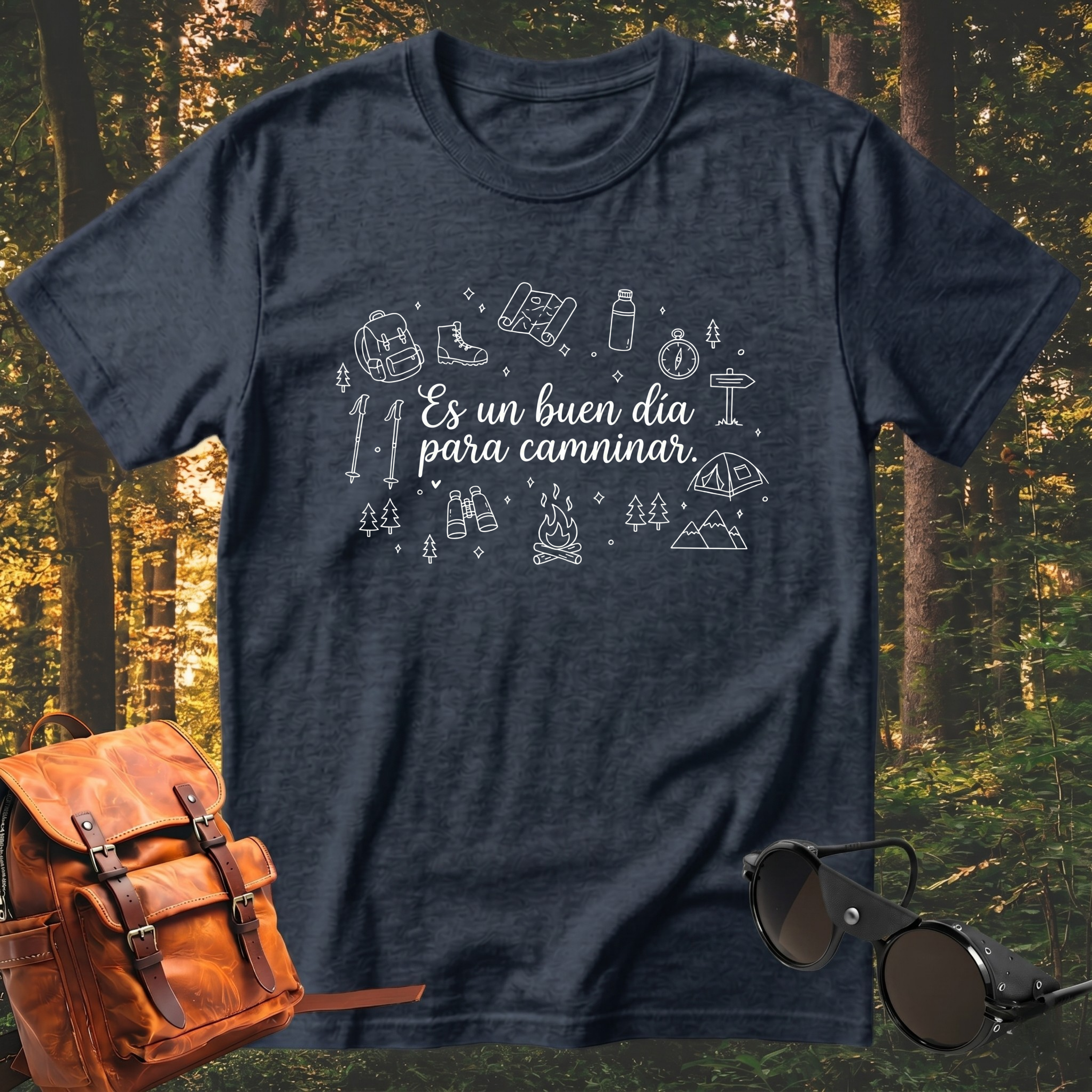 Camiseta Es un Buen dia Para Caminar