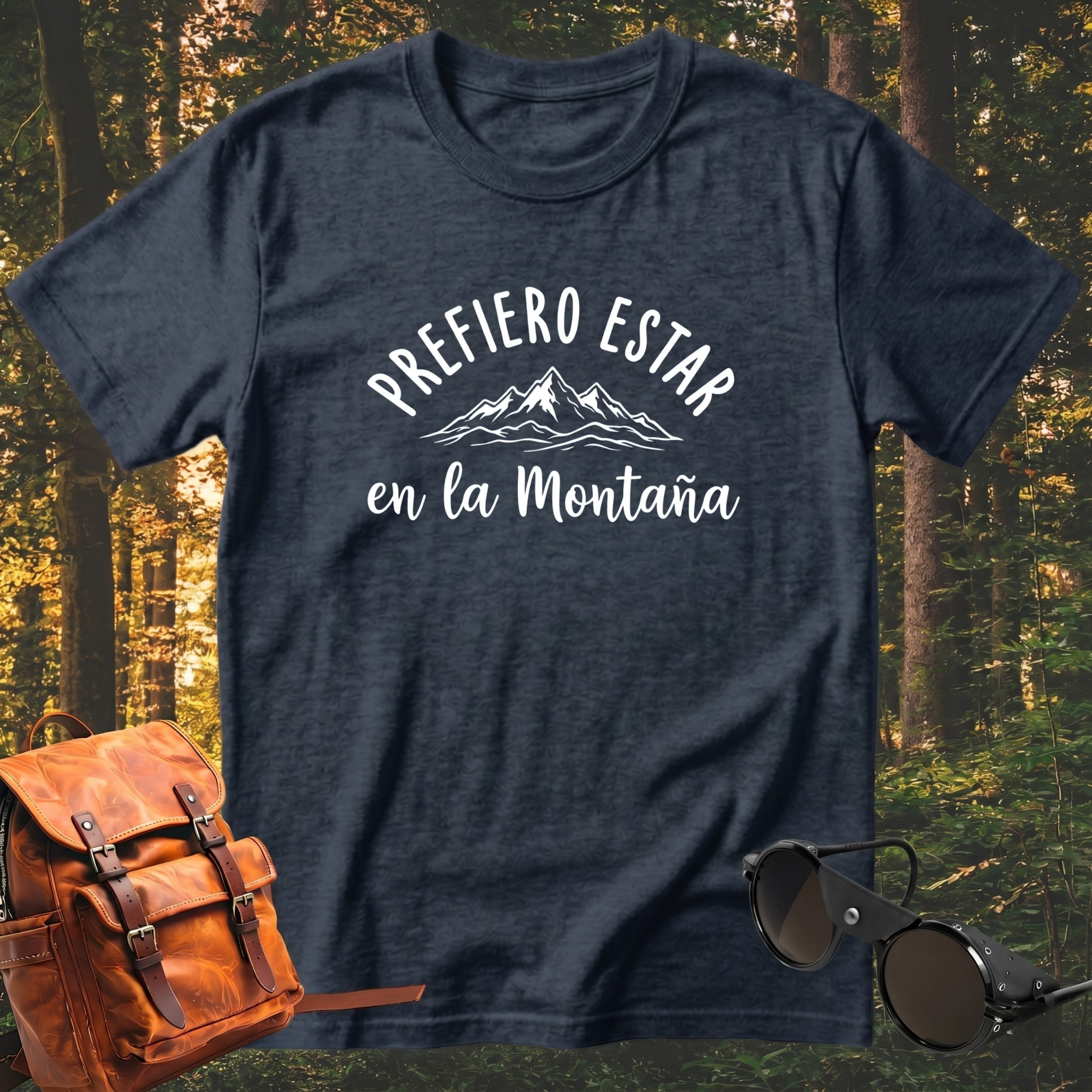 Camiseta Prefiero Estar en la Montaña