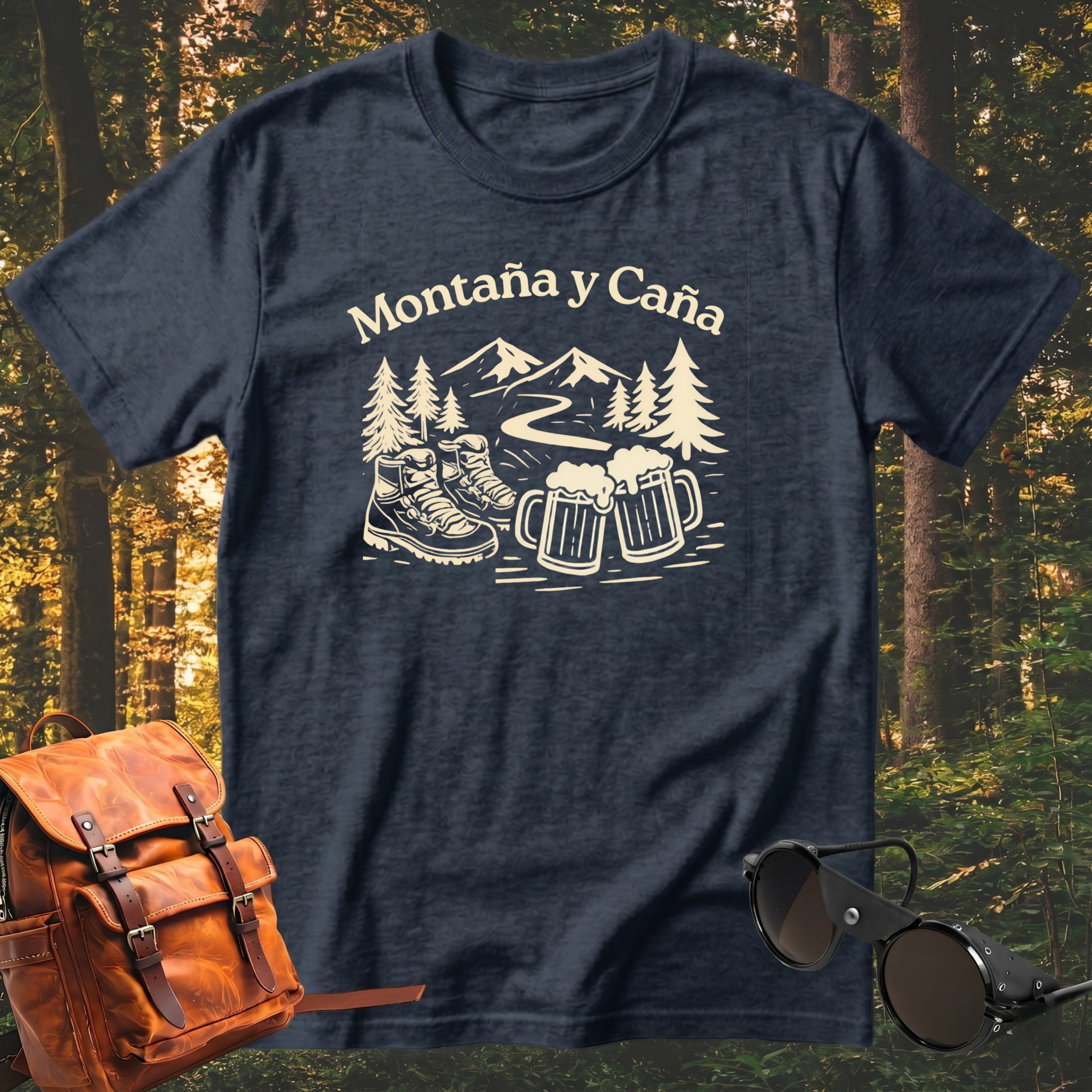 Camiseta Montaña y Caña