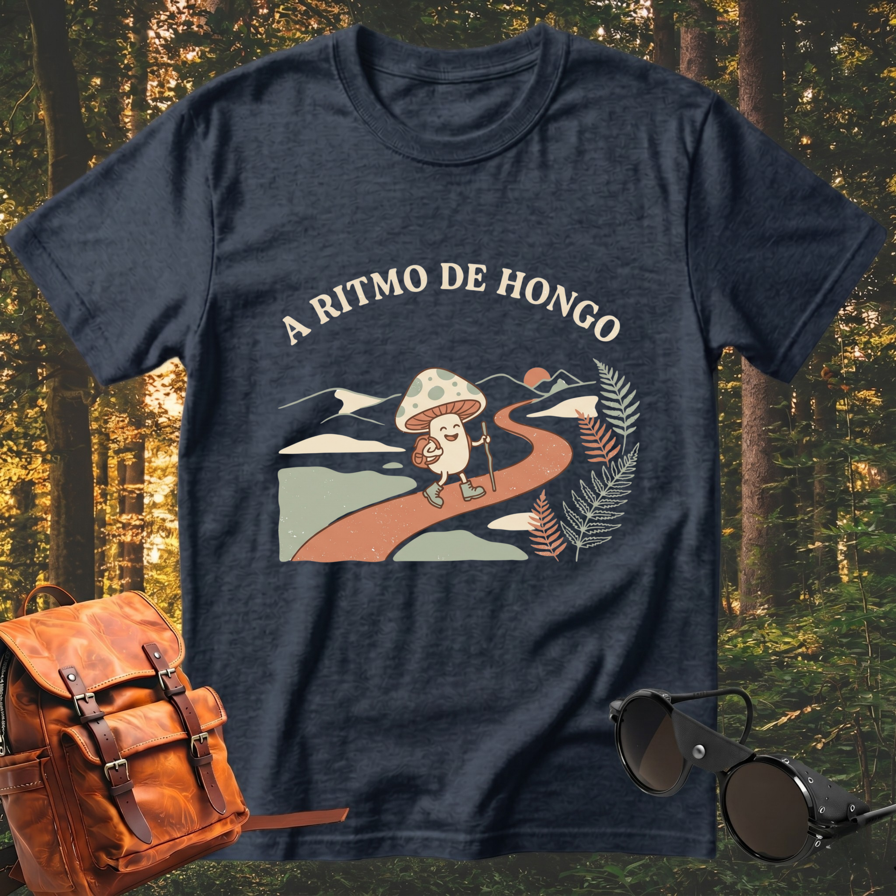 Camiseta Ritmo de Hongo