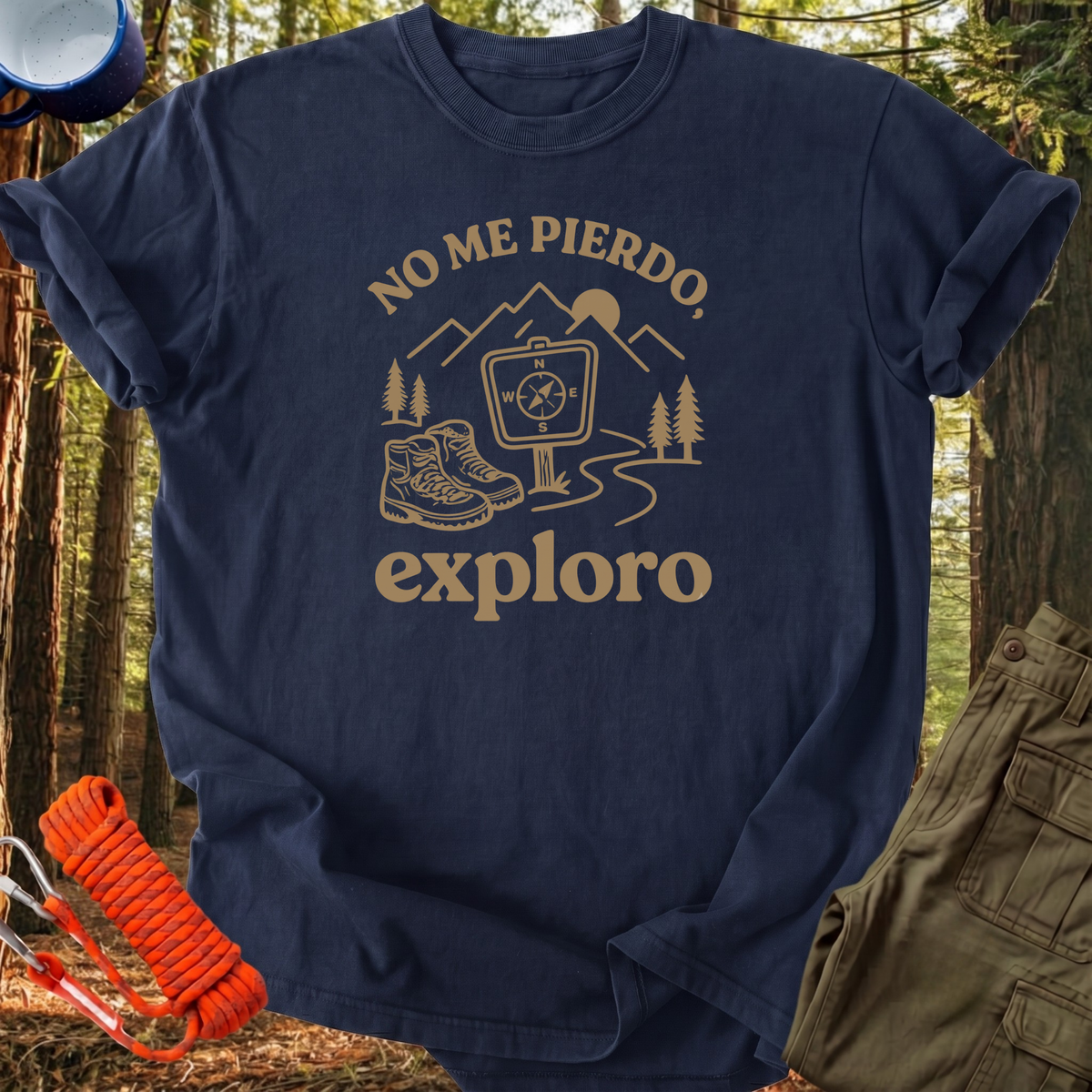 Camiseta No Me Pierdo, Exploro