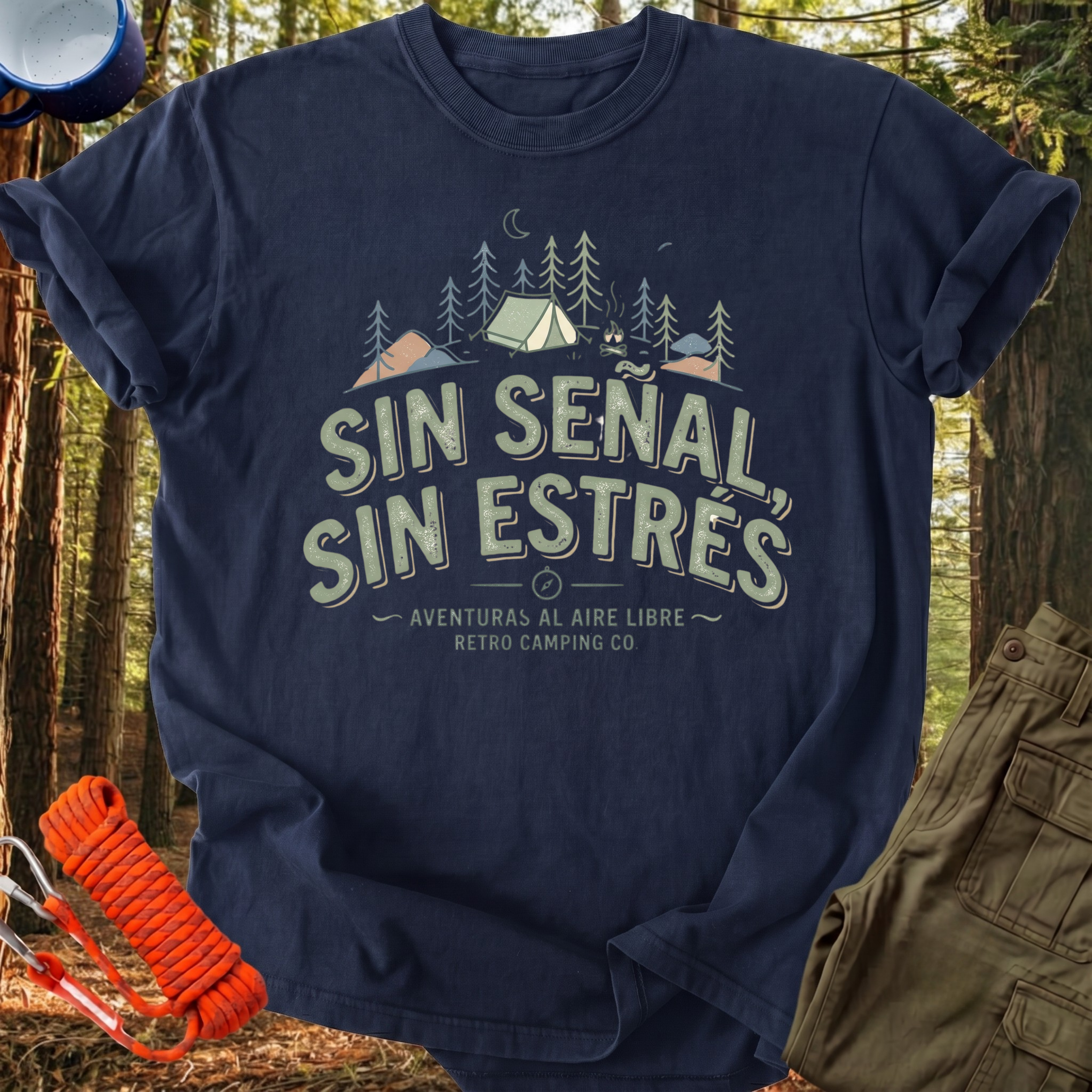 Camiseta Sin señal, Sin estrés