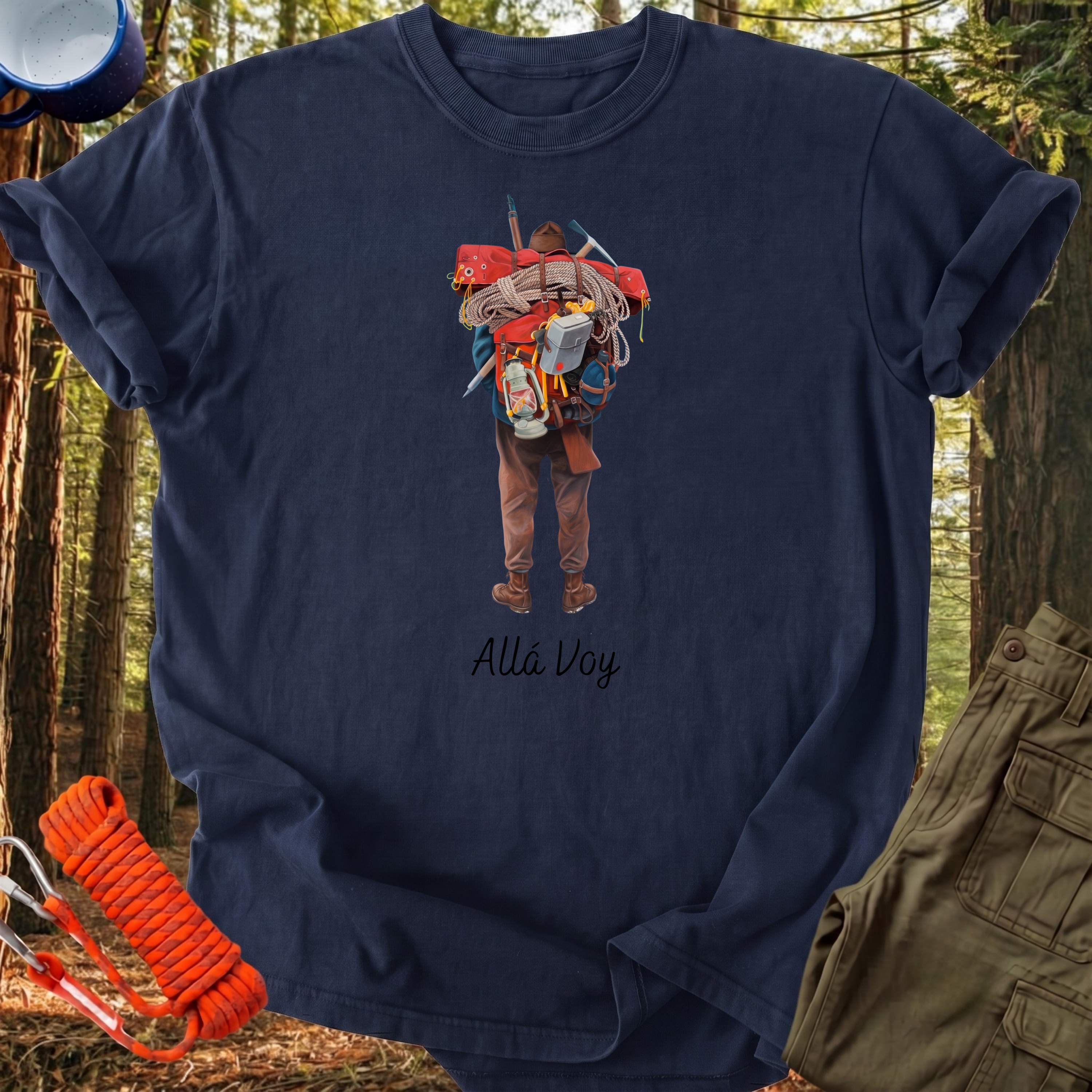 Camiseta Allá Voy