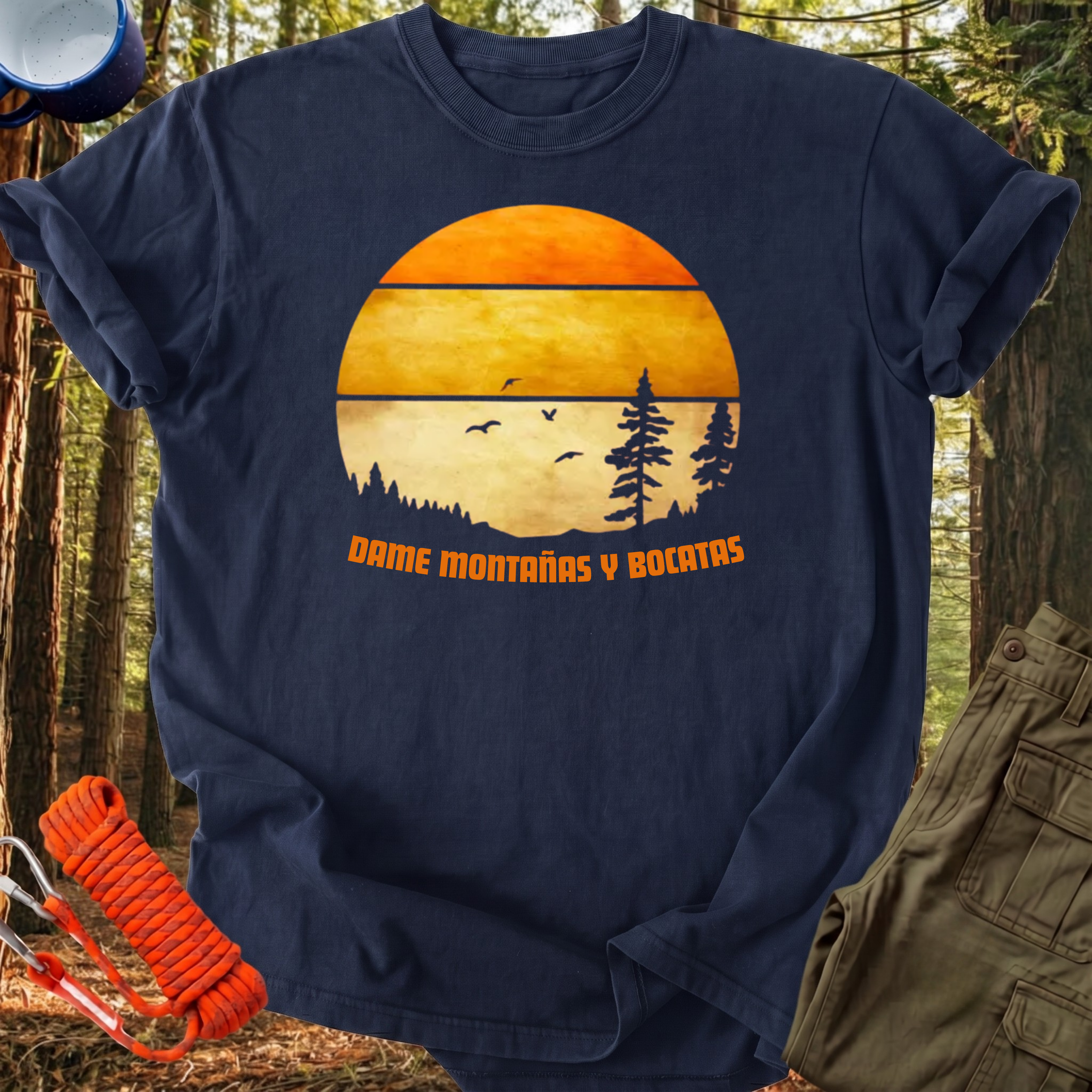 Camiseta Dame Montaña y Bocatas