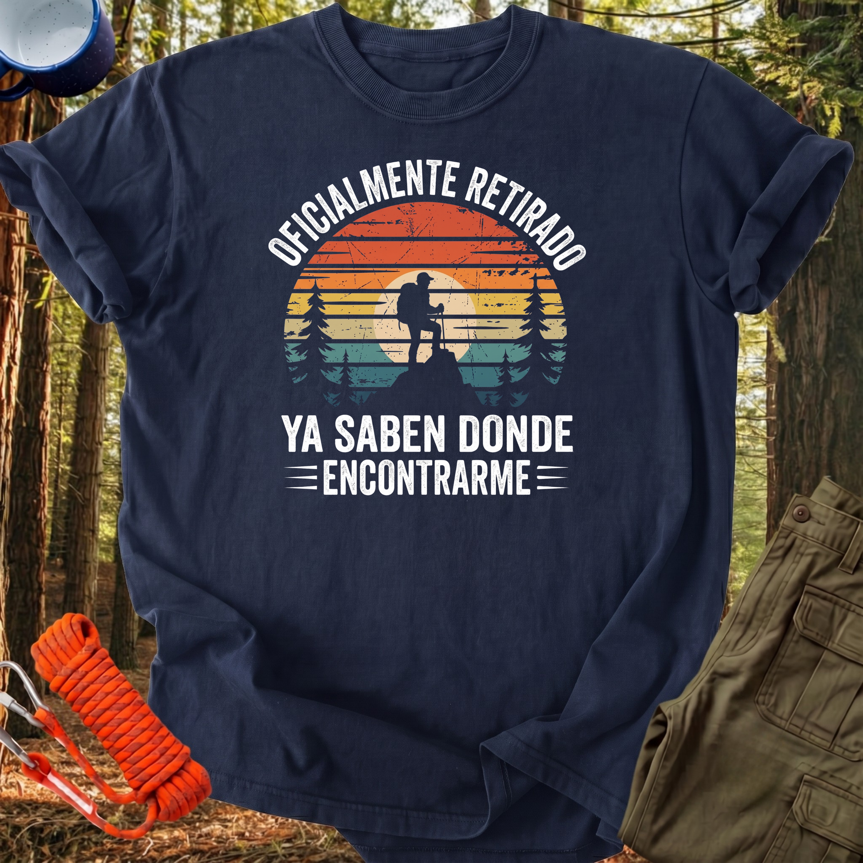 Camiseta Oficialmente Retirado