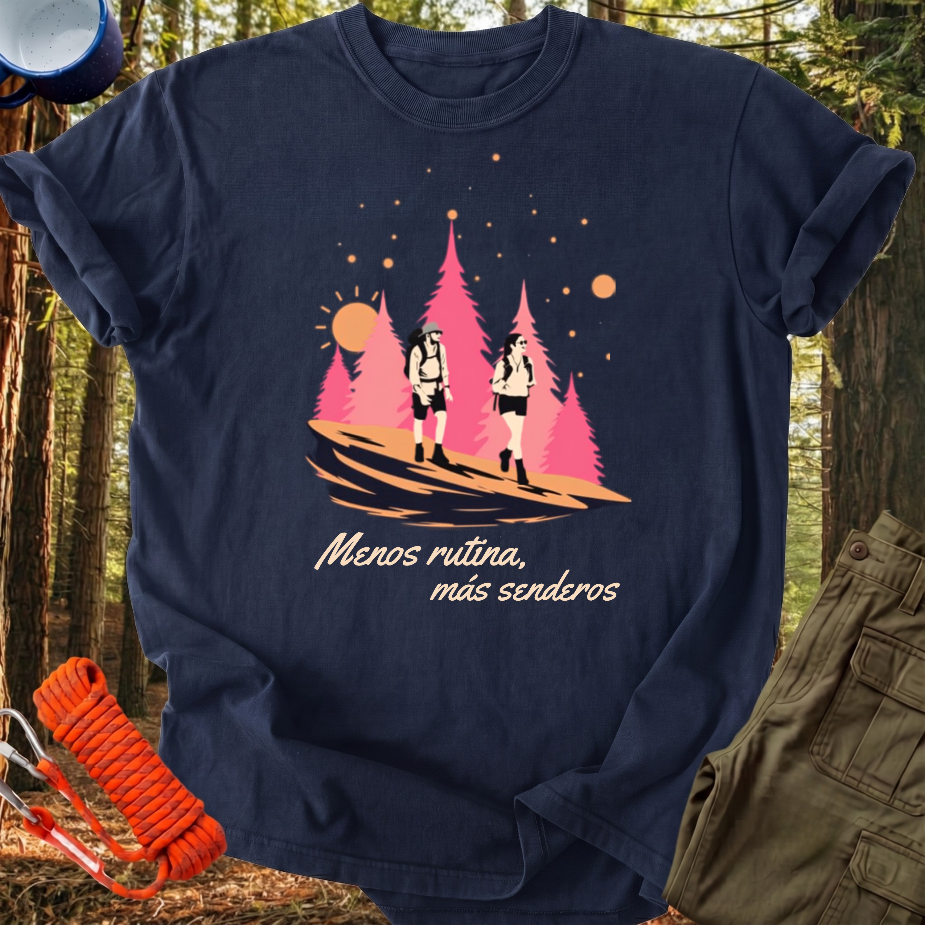 Camiseta Menos Rutina