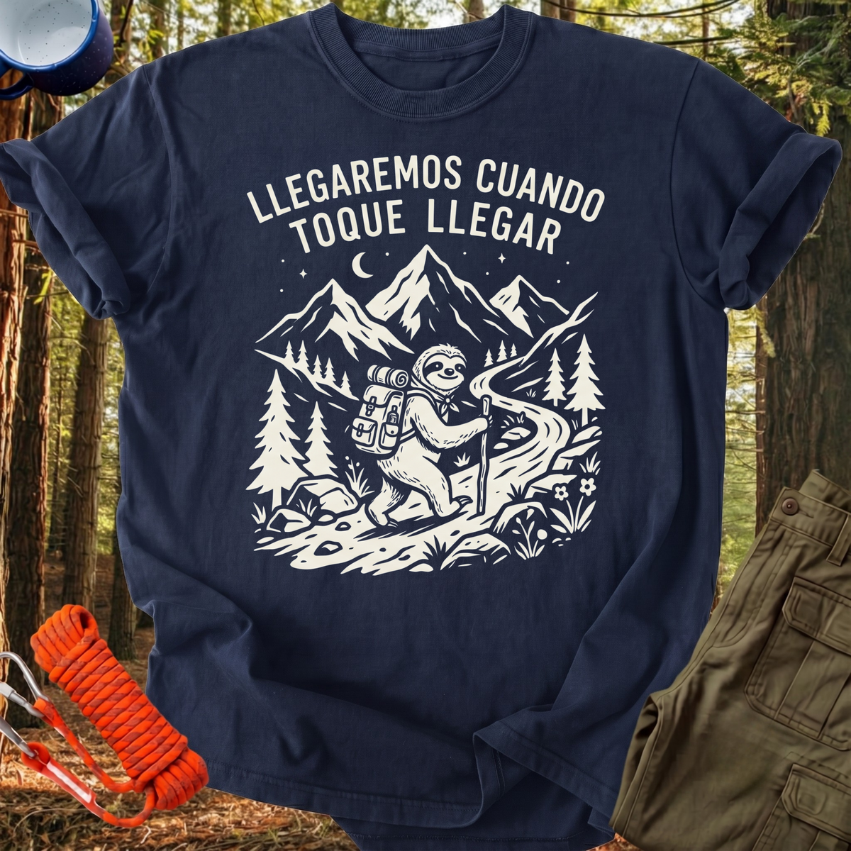 Camiseta Llegaremos Cuando Toque Llegar