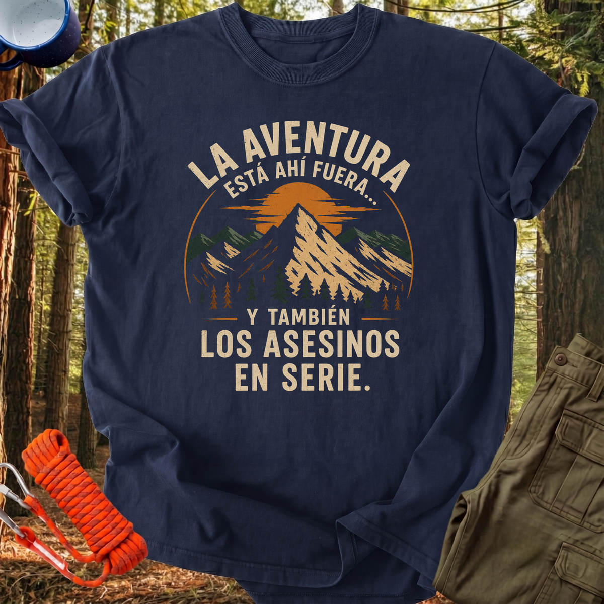 Camiseta La Aventura está Ahí Fuera