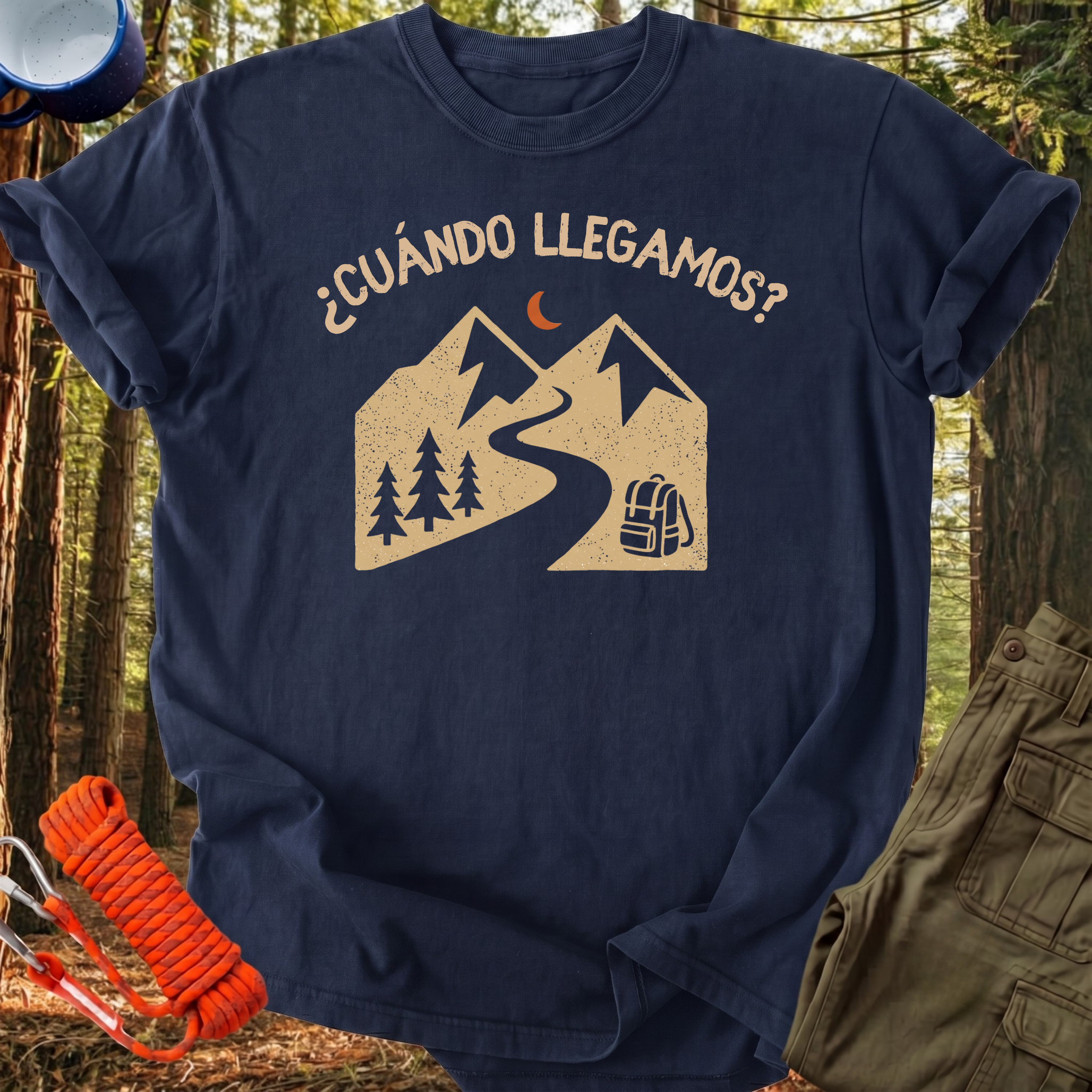 Camiseta ¿Cuando llegamos?