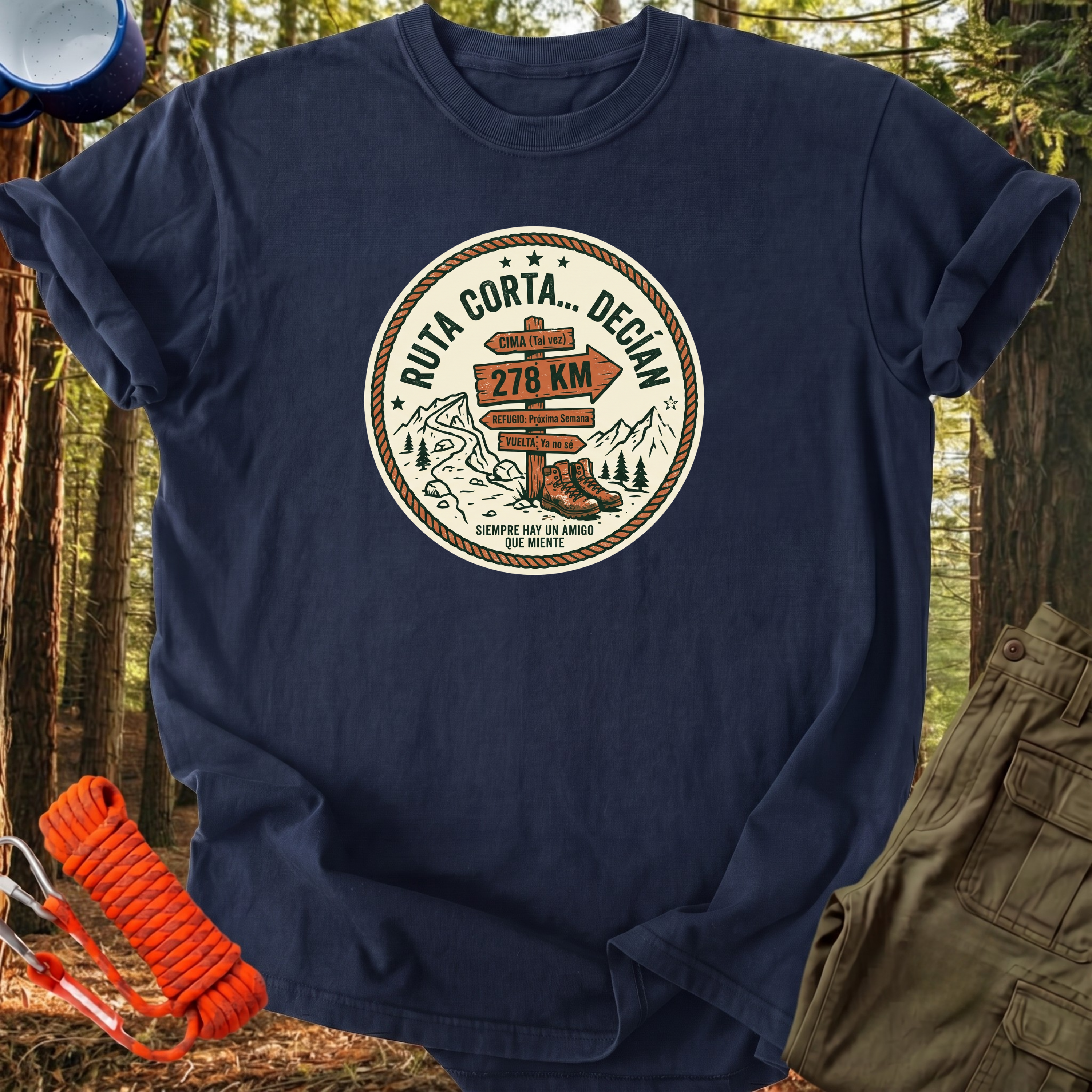 Camiseta Ruta Corta