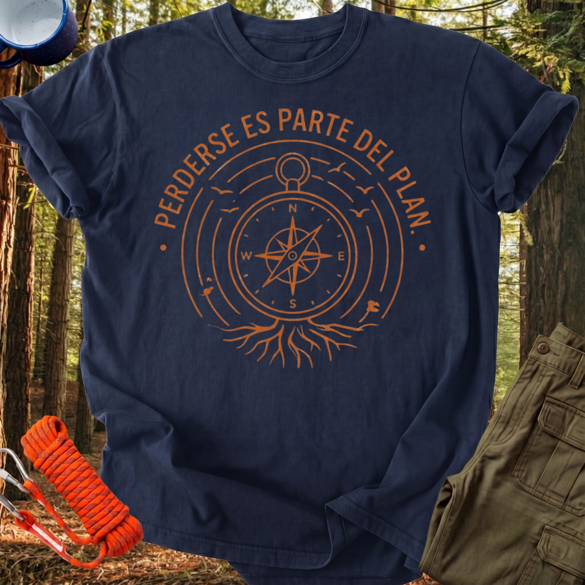 Camiseta Perderse es Parte del Plan