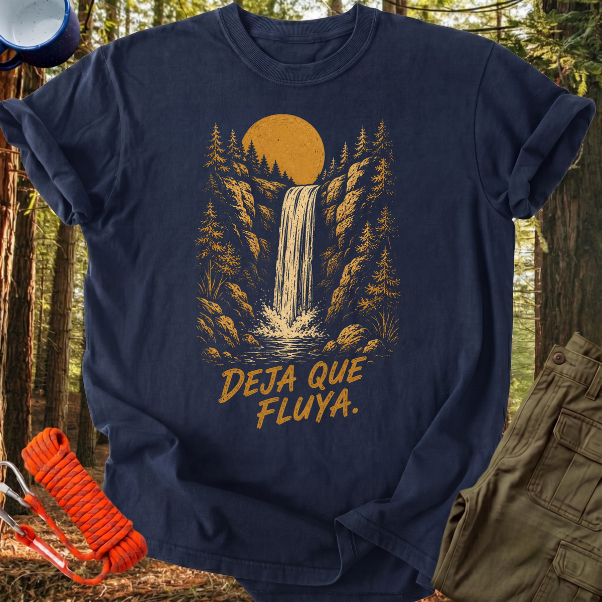 Camiseta Deja Que Fluya