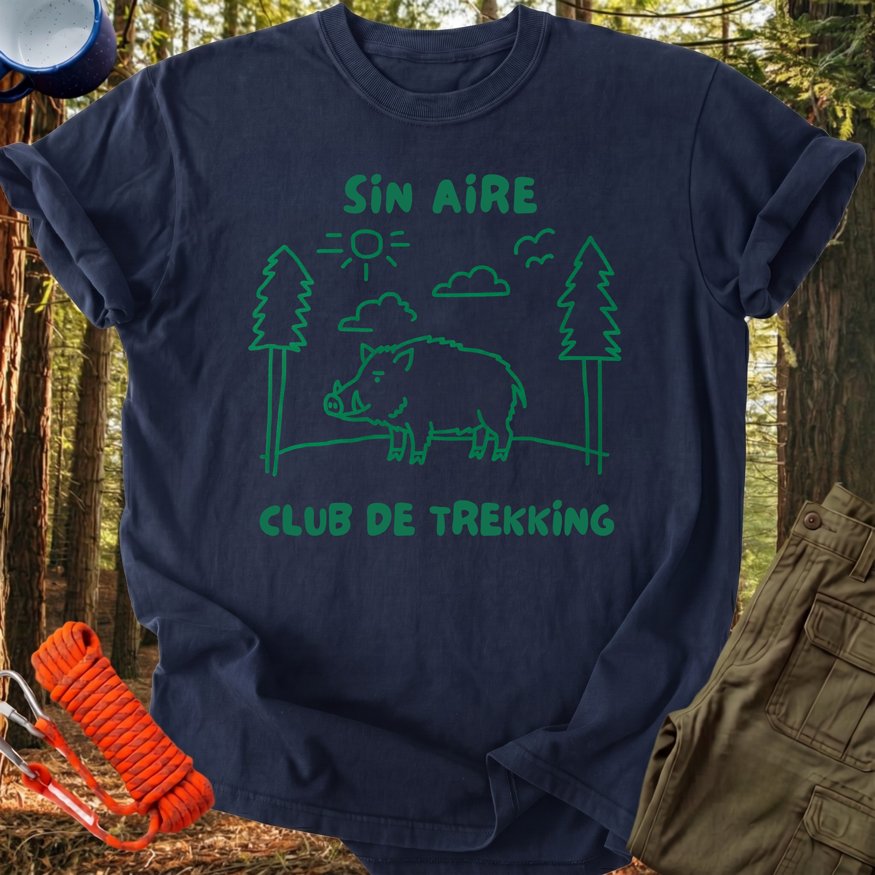 Camiseta Sin Aire Club de Trekking