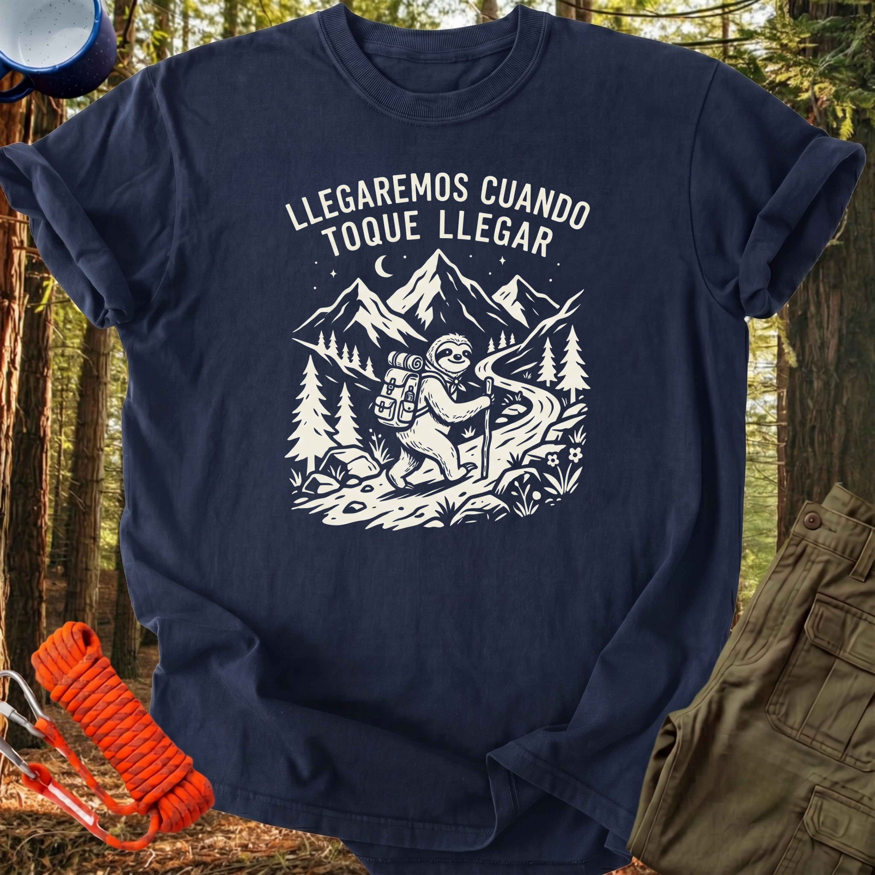 Camiseta Llegaremos Cuando Toque Llegar