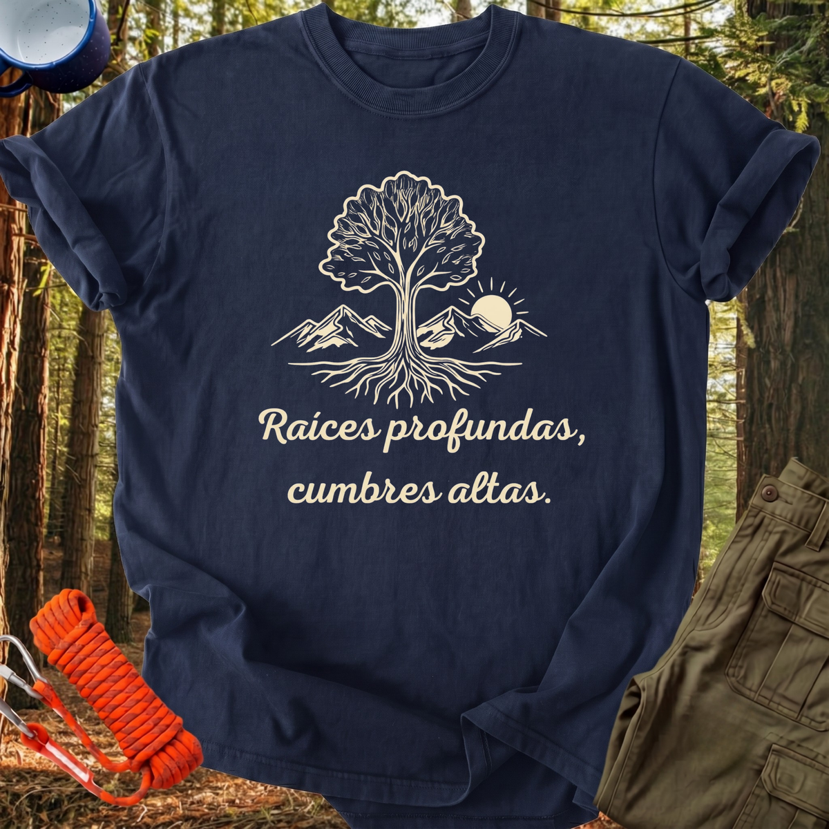 Camiseta Raíces Profundas