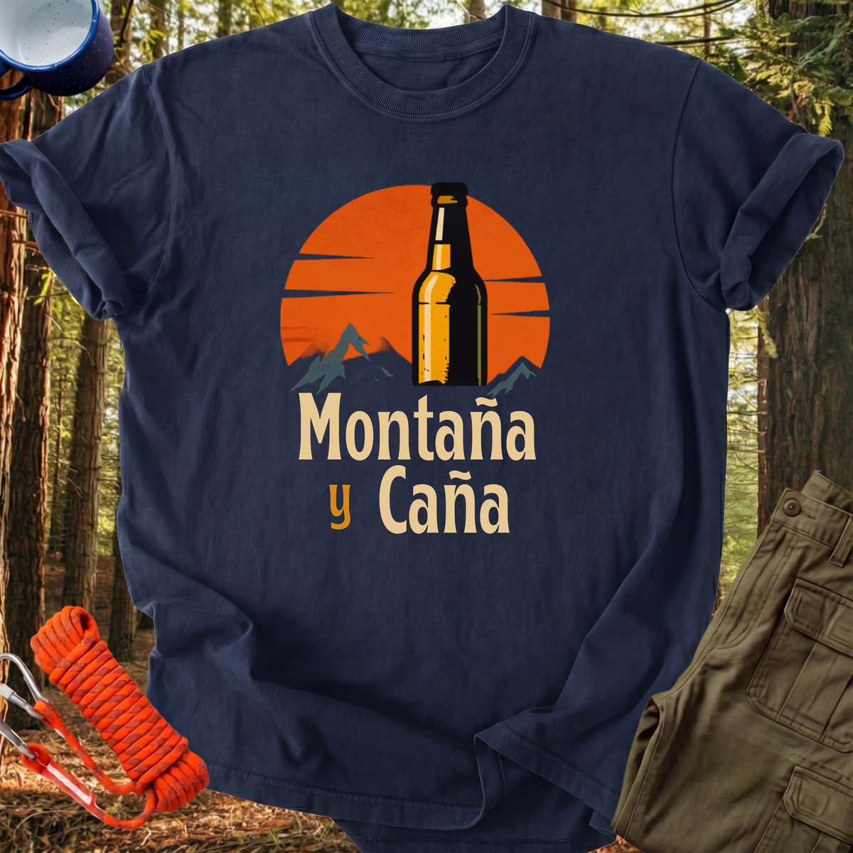 Camiseta Caña y Montaña