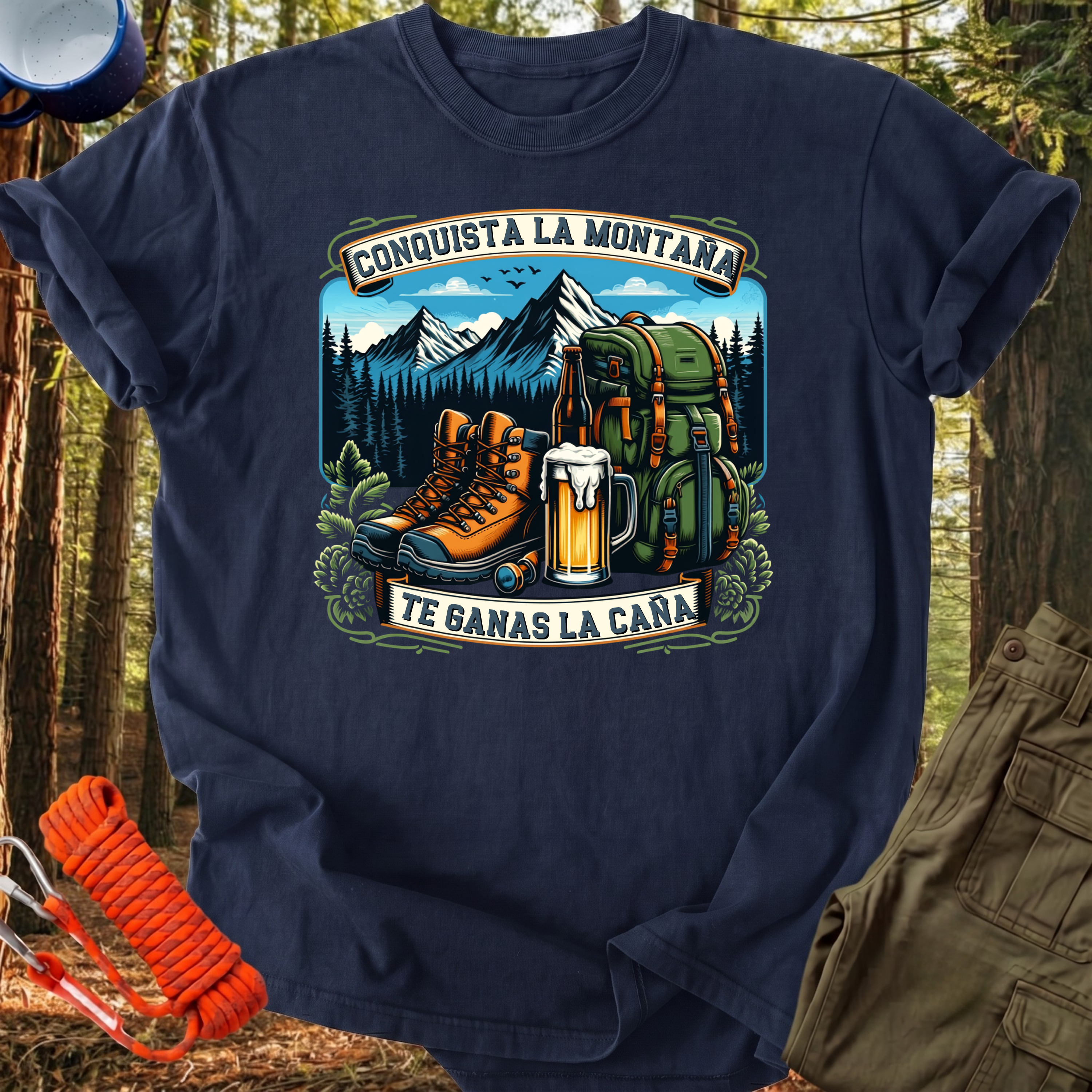 Camiseta Conquista la Montaña