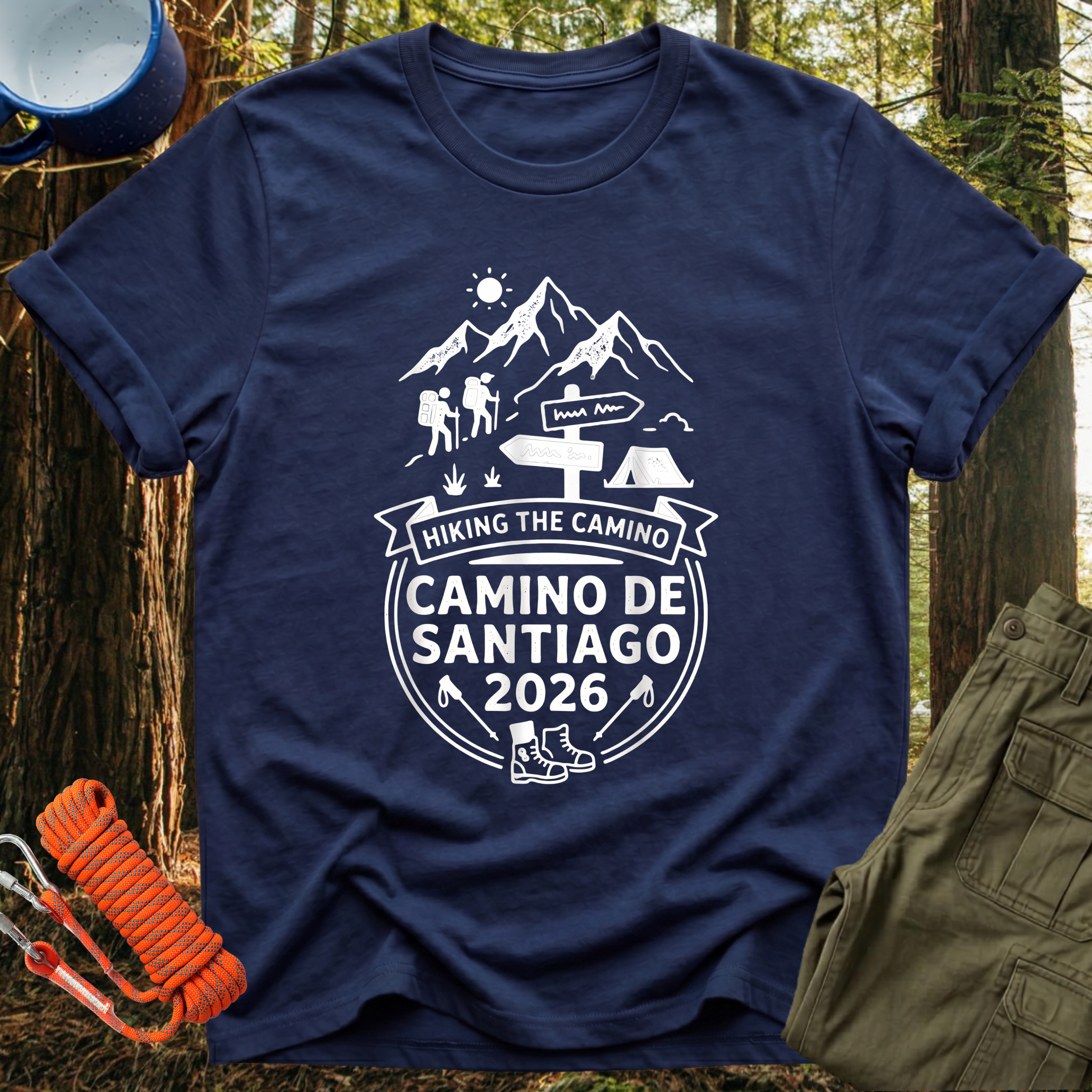 Camiseta Camino de Santiago