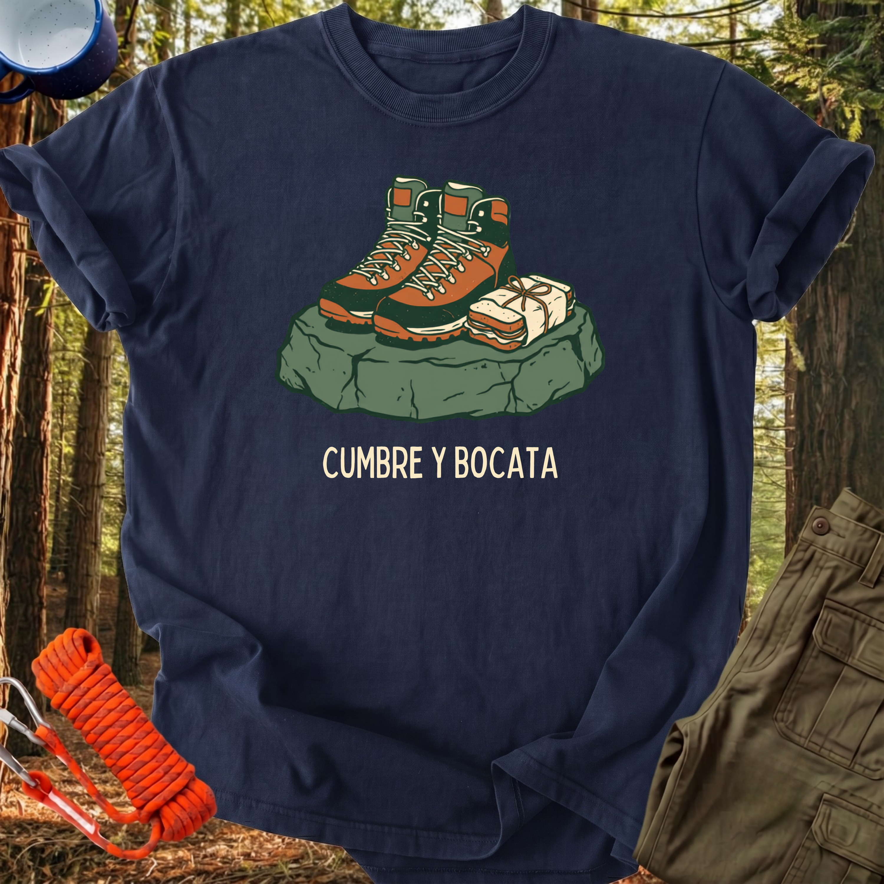 Camiseta Cumbre y Bocata