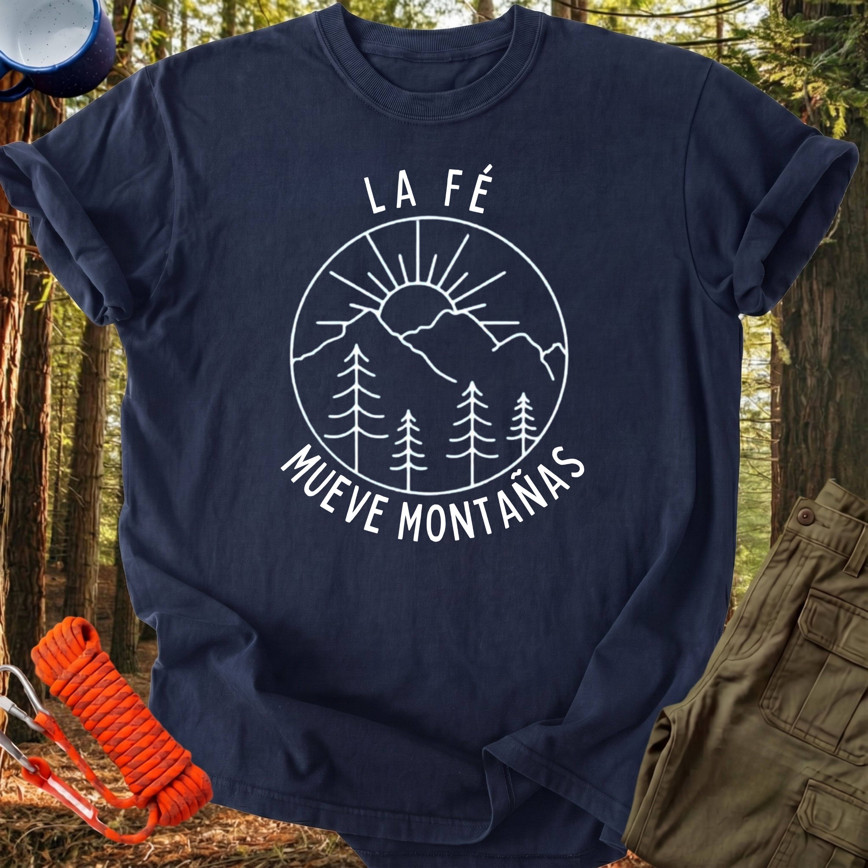 Camiseta La Fé Mueve Montañas