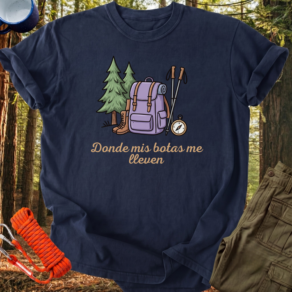 Camiseta Donde Mis Botas Me Lleven
