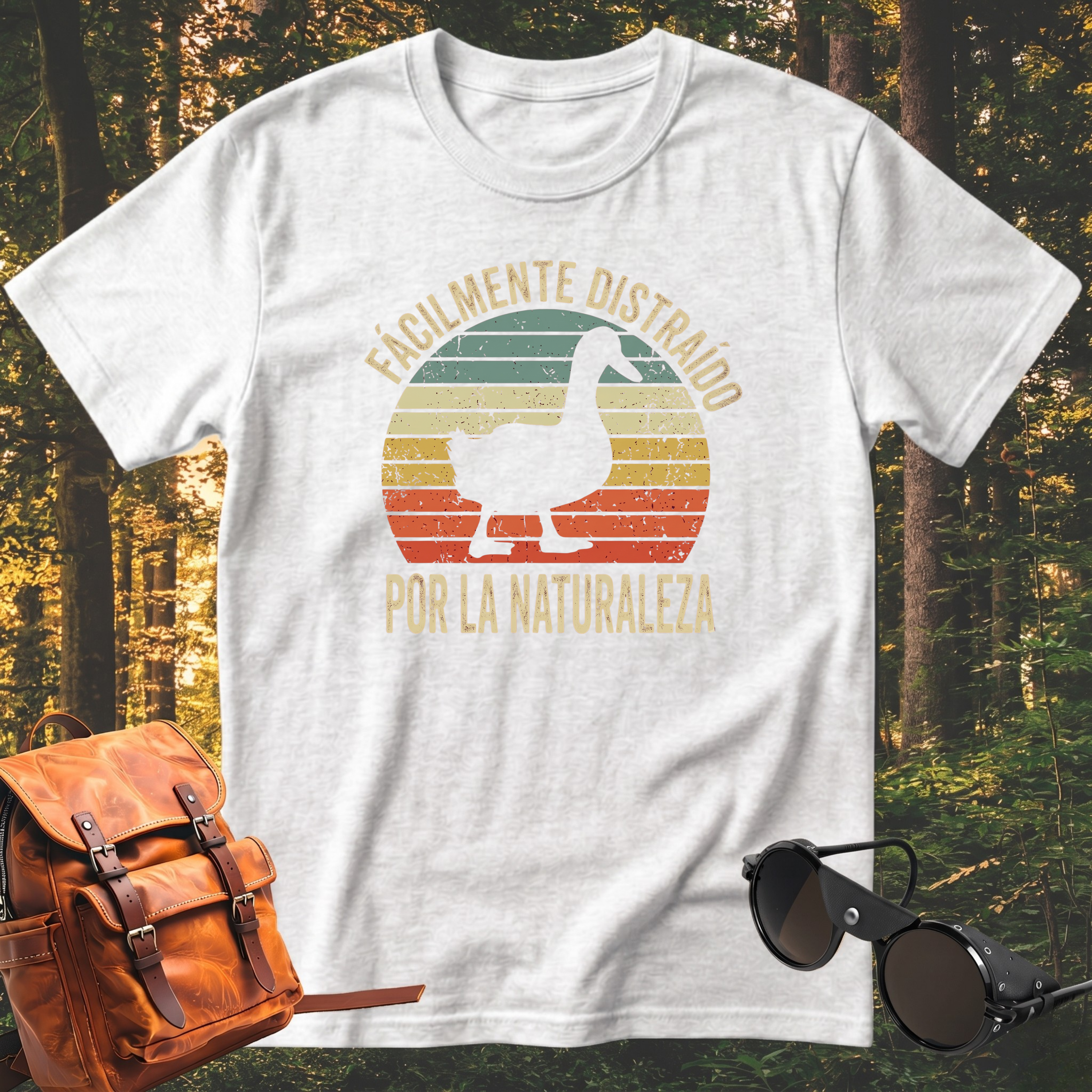 Camiseta Fácilmente Distraído