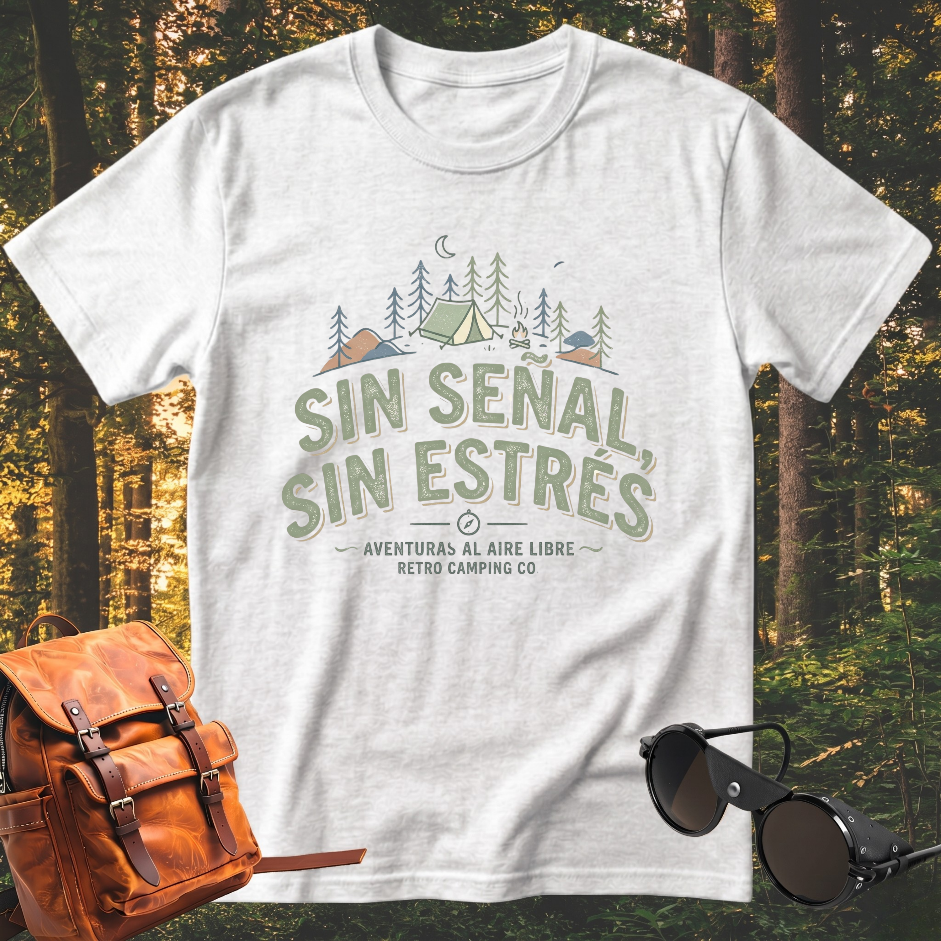 Camiseta Sin señal, Sin estrés