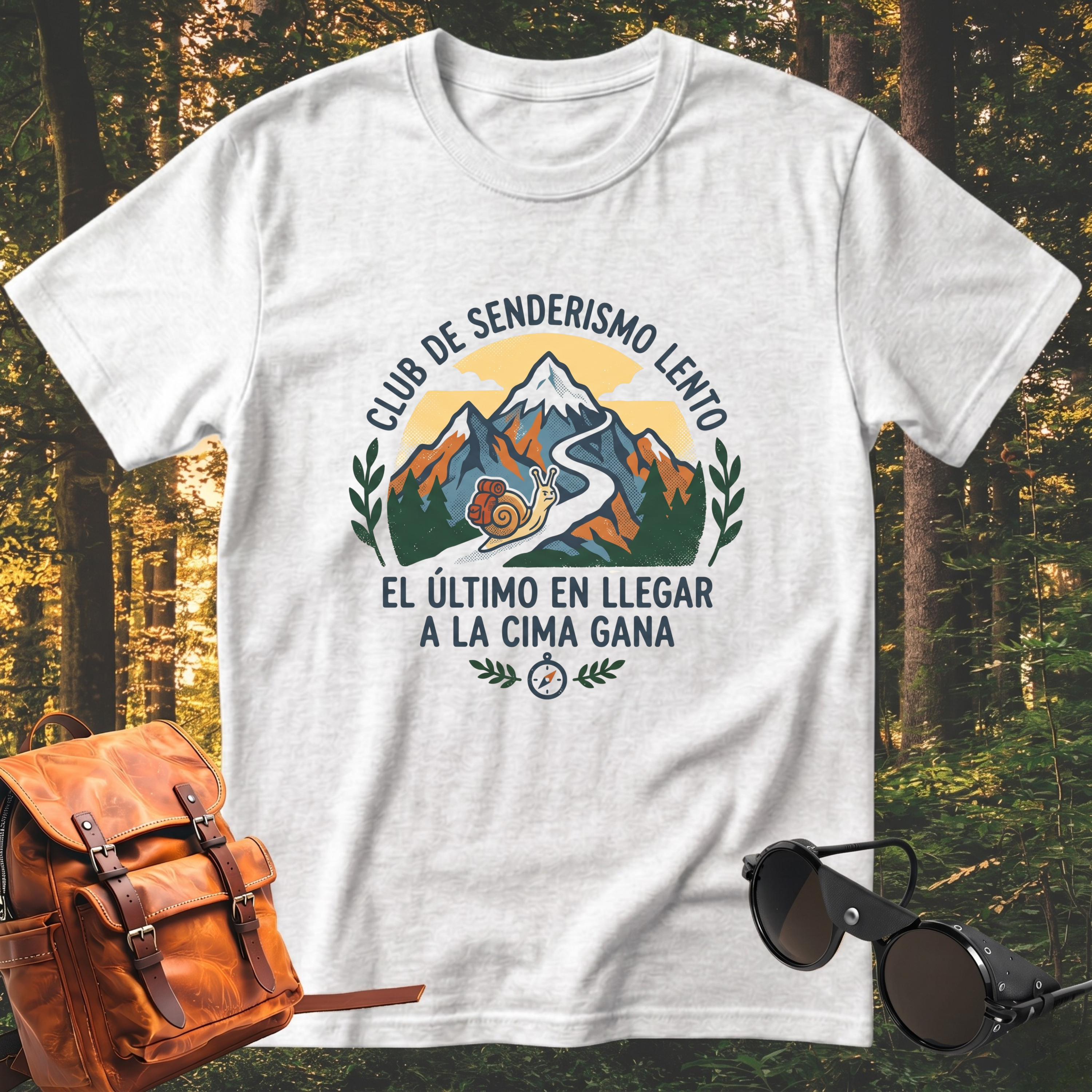Camiseta de Senderismo Lento