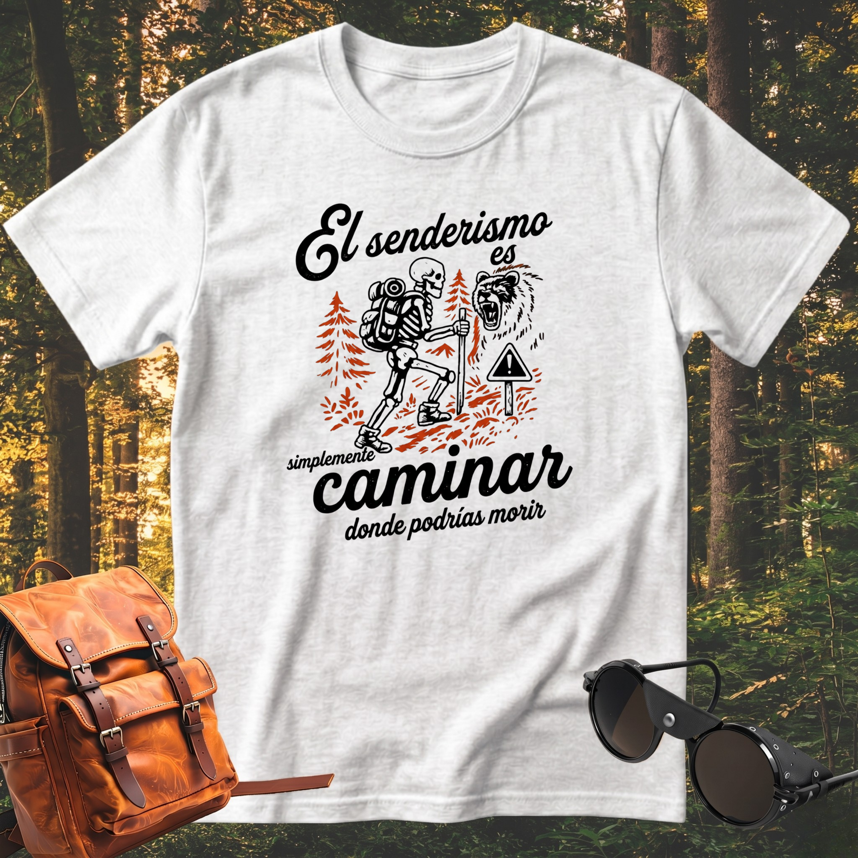 Camiseta El Senderismo Es