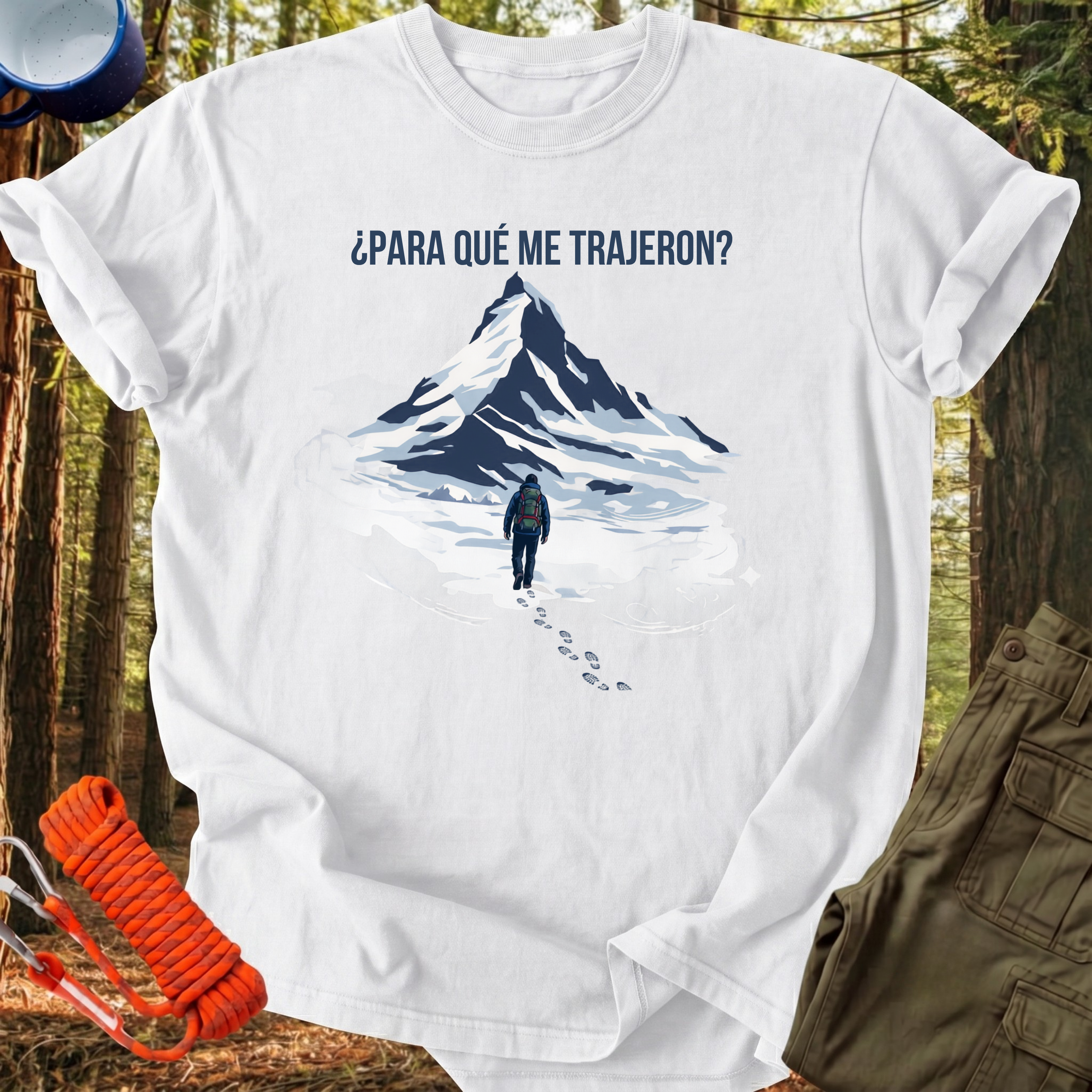 Camiseta Para qué me trajeron?