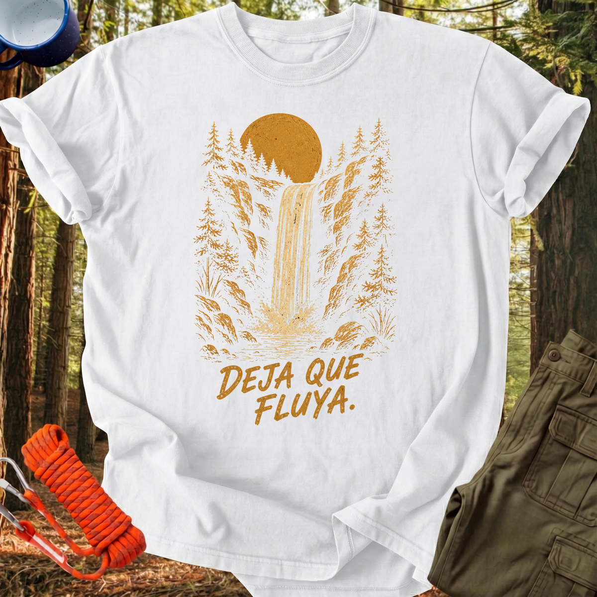 Camiseta Deja Que Fluya