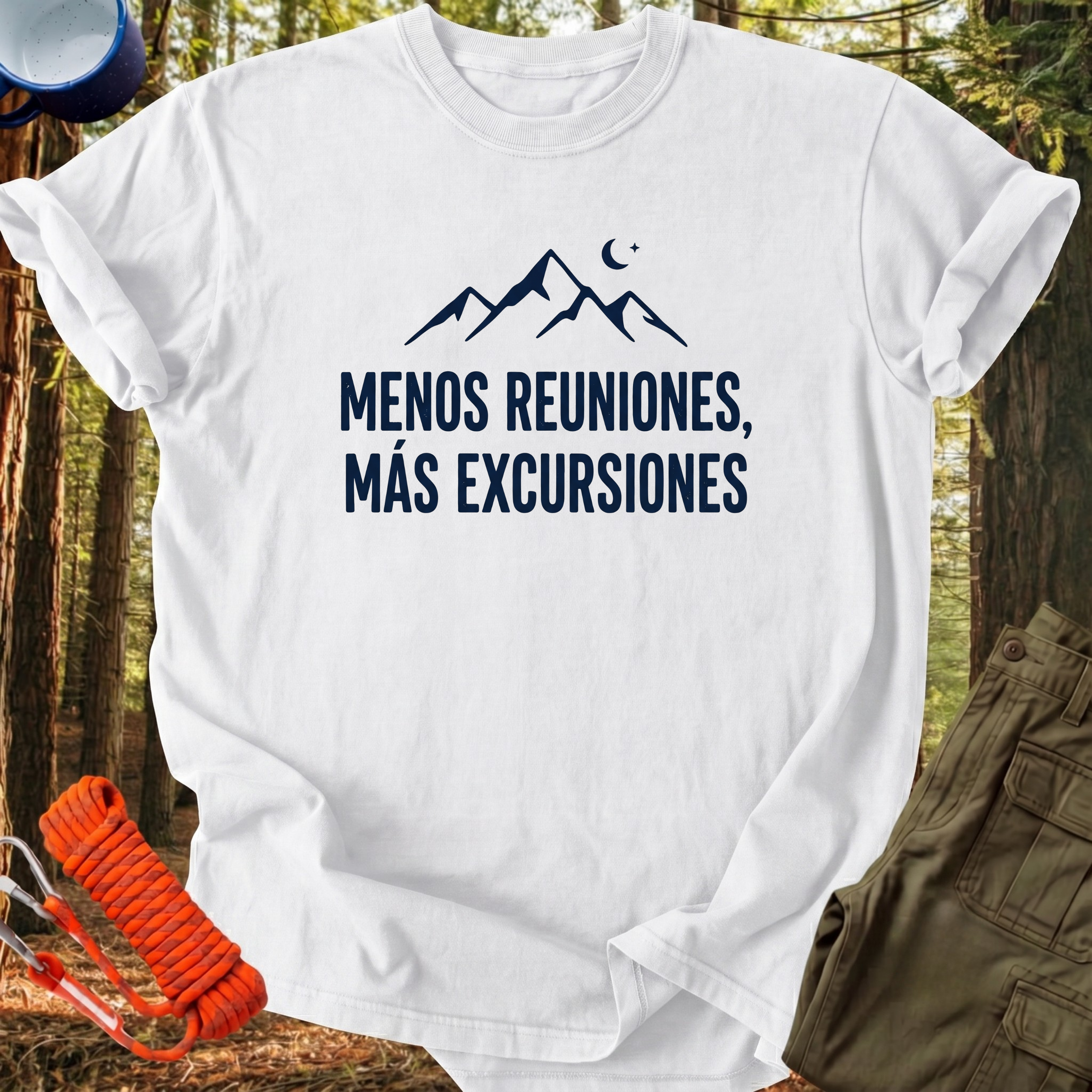 Camiseta Menos Reuniones