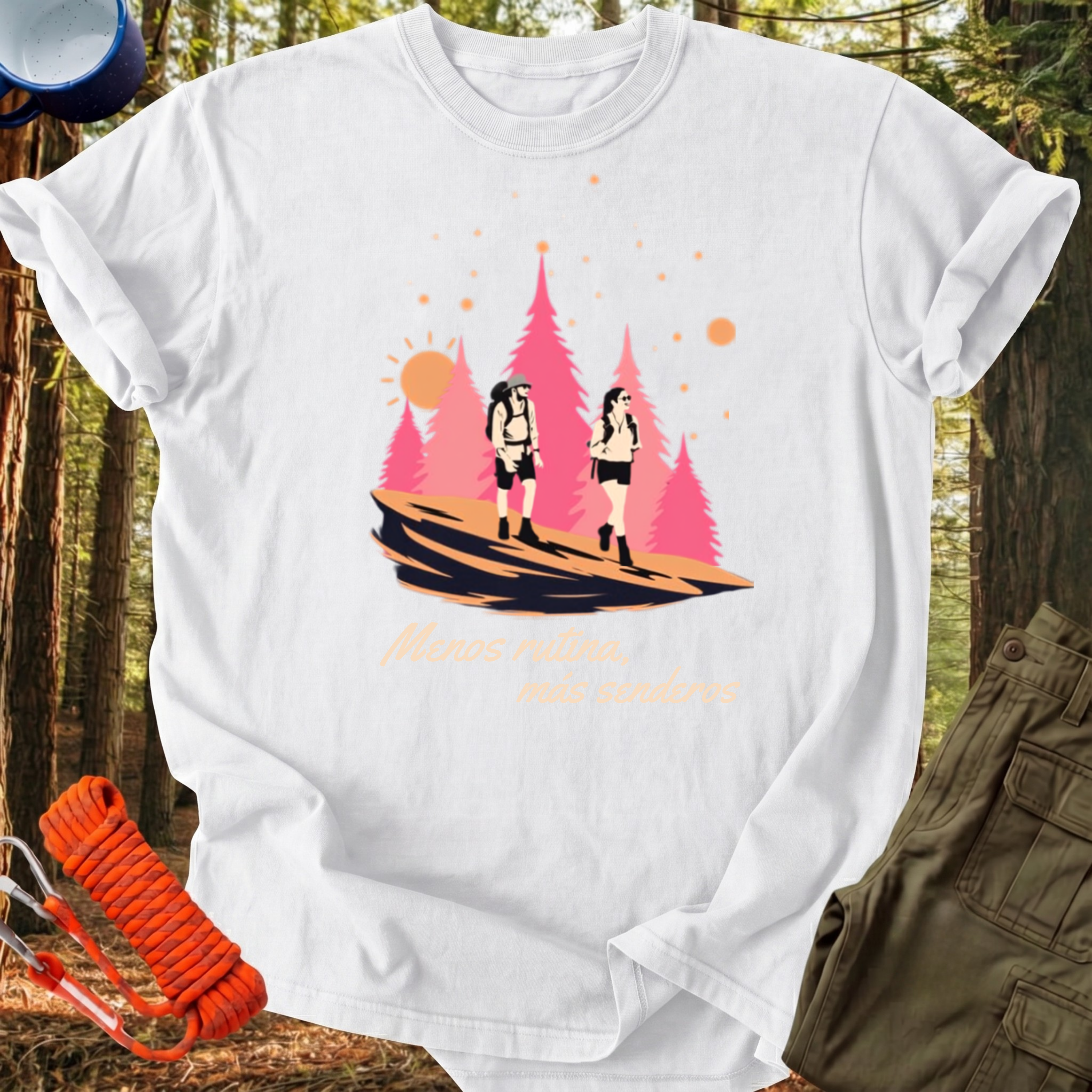 Camiseta Menos Rutina