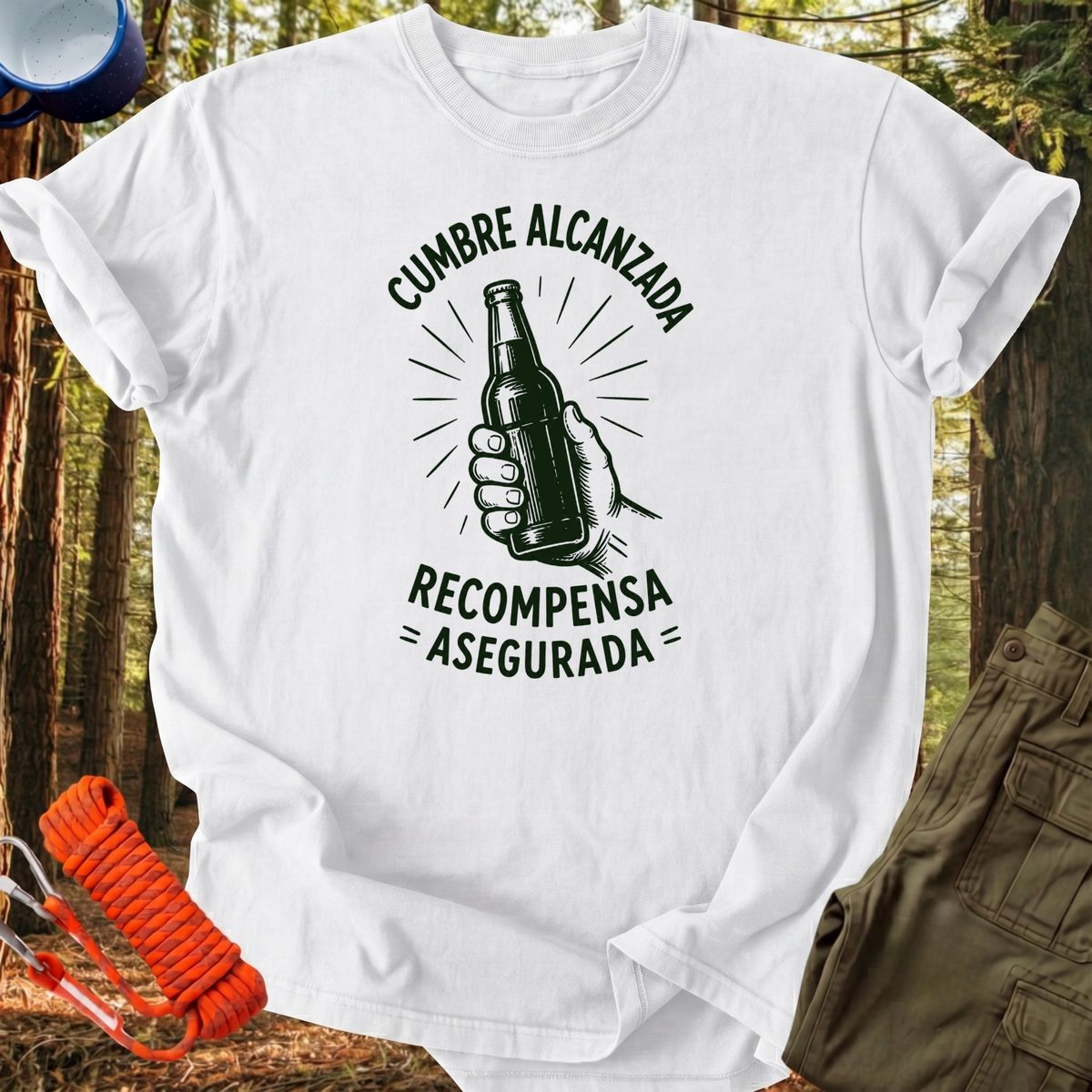 Camiseta Cumbre Alcanzada