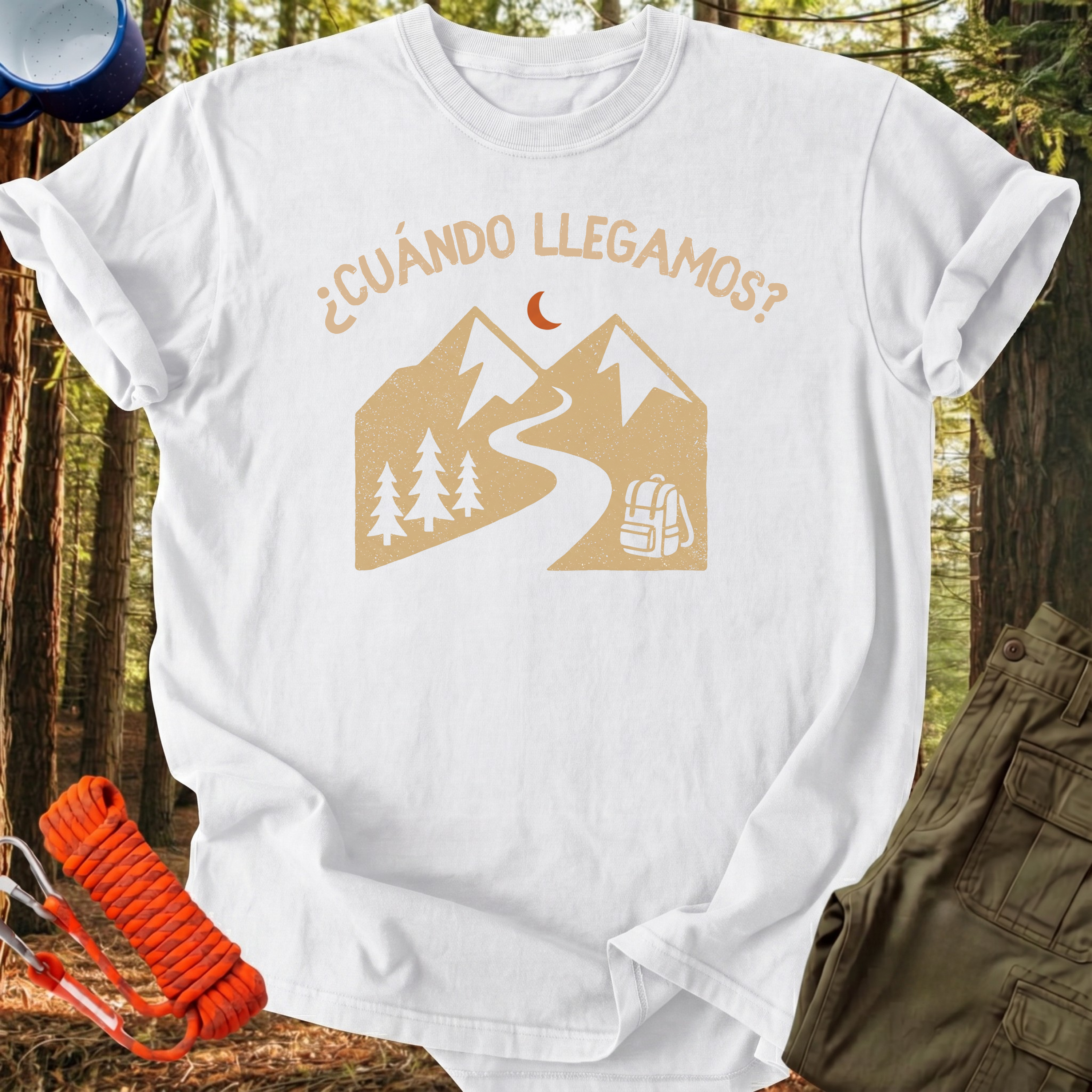 Camiseta ¿Cuando llegamos?