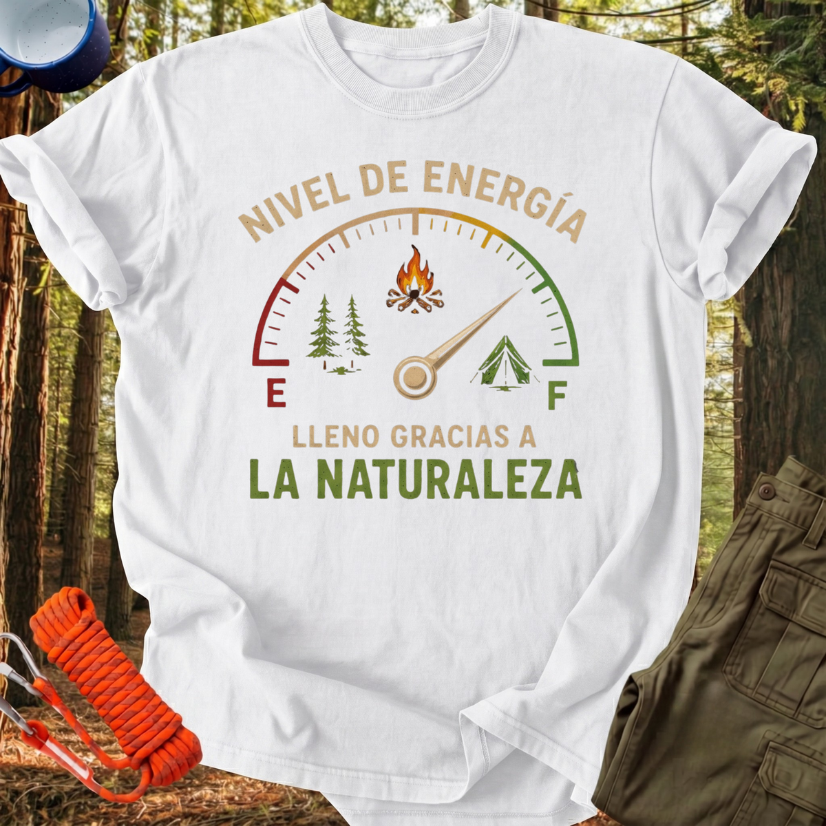 Camiseta Nivel de Energía