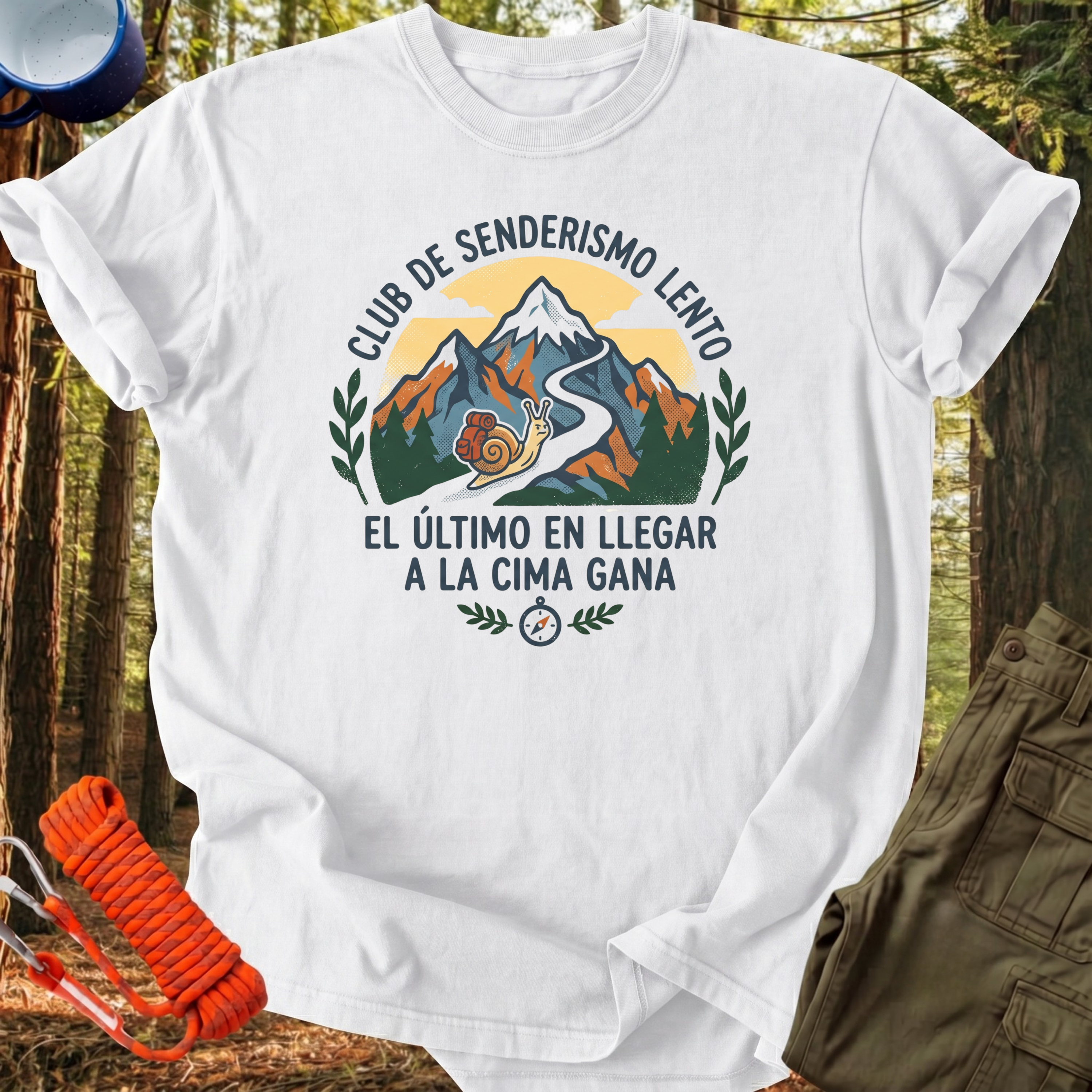 Camiseta de Senderismo Lento