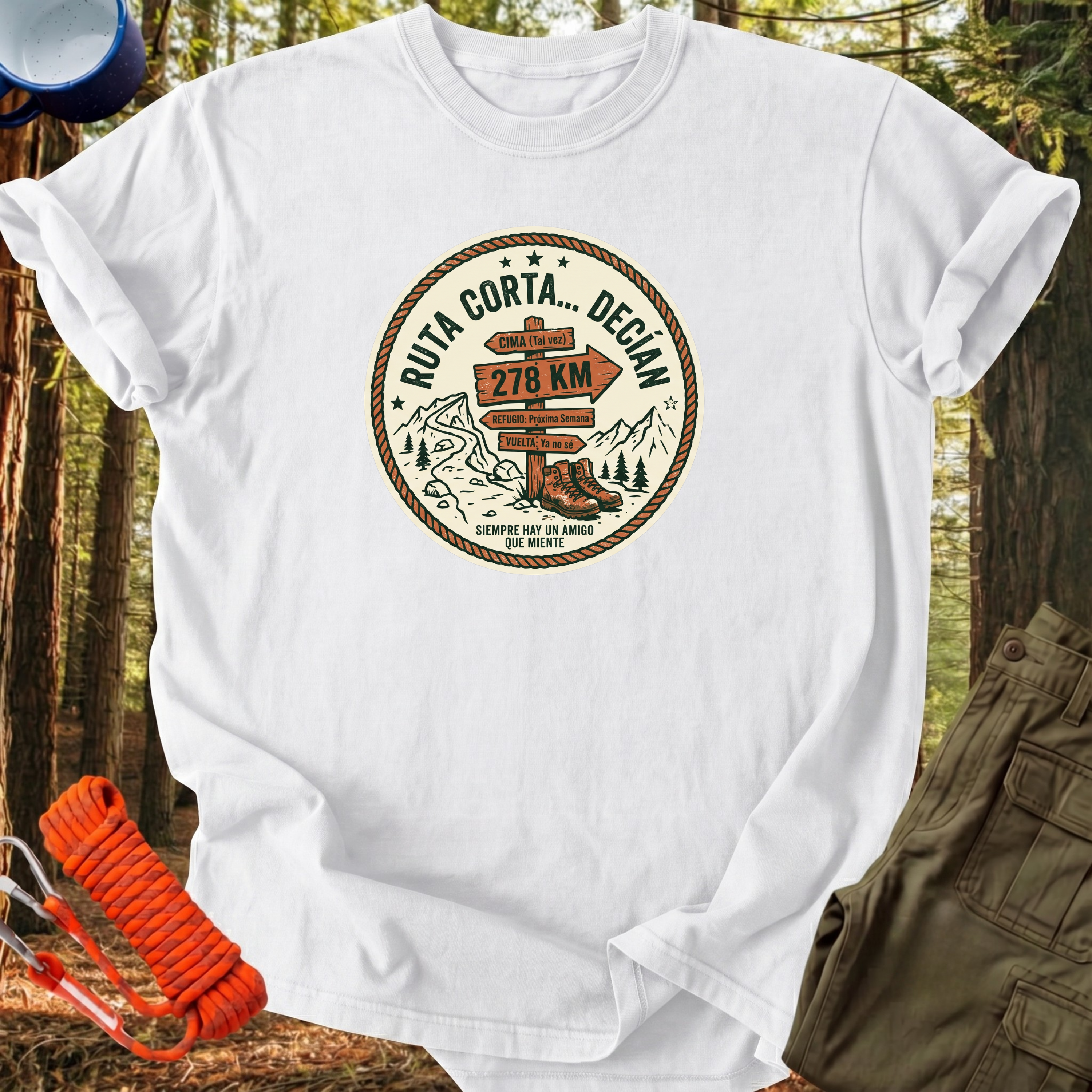Camiseta Ruta Corta