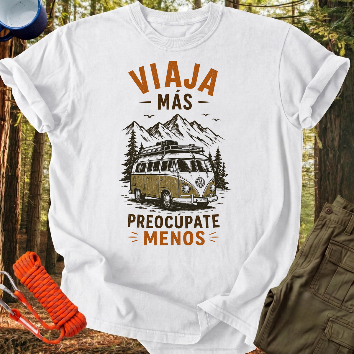 Camiseta Viaja Más