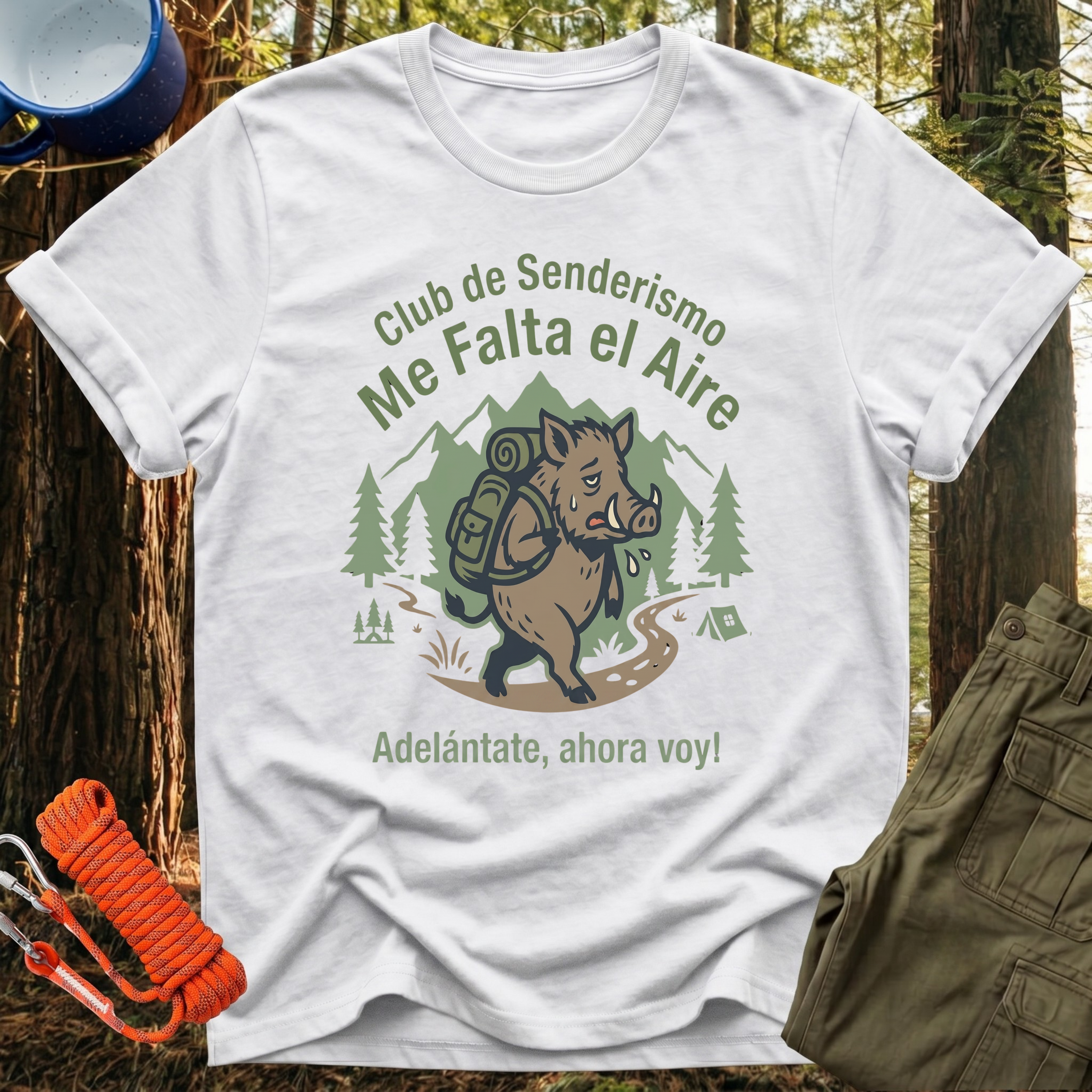T-shirt Me Falta el Aire