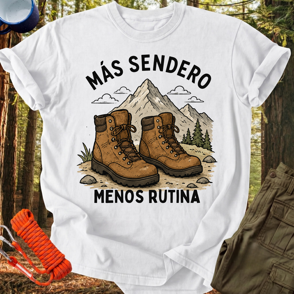 Camiseta Más Sendero