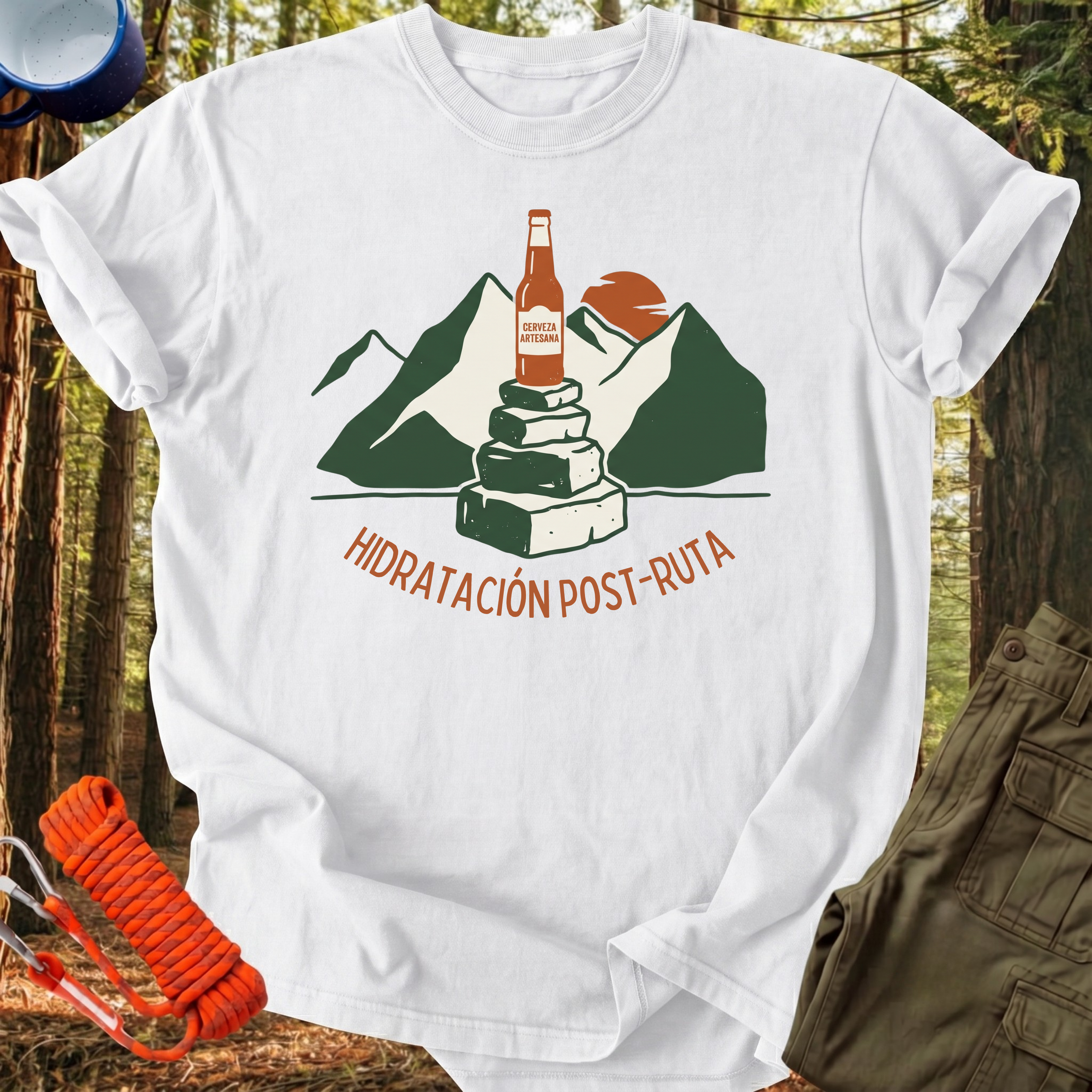 Camiseta Hidratación Post-Ruta