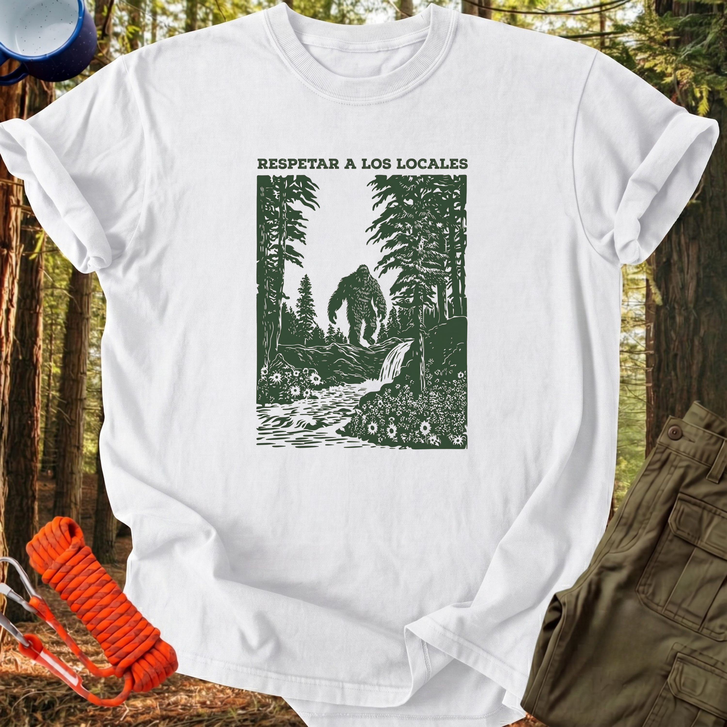Camiseta Respetar a los Locales