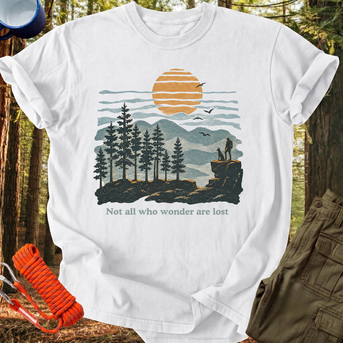 Camiseta Those Who Wonder