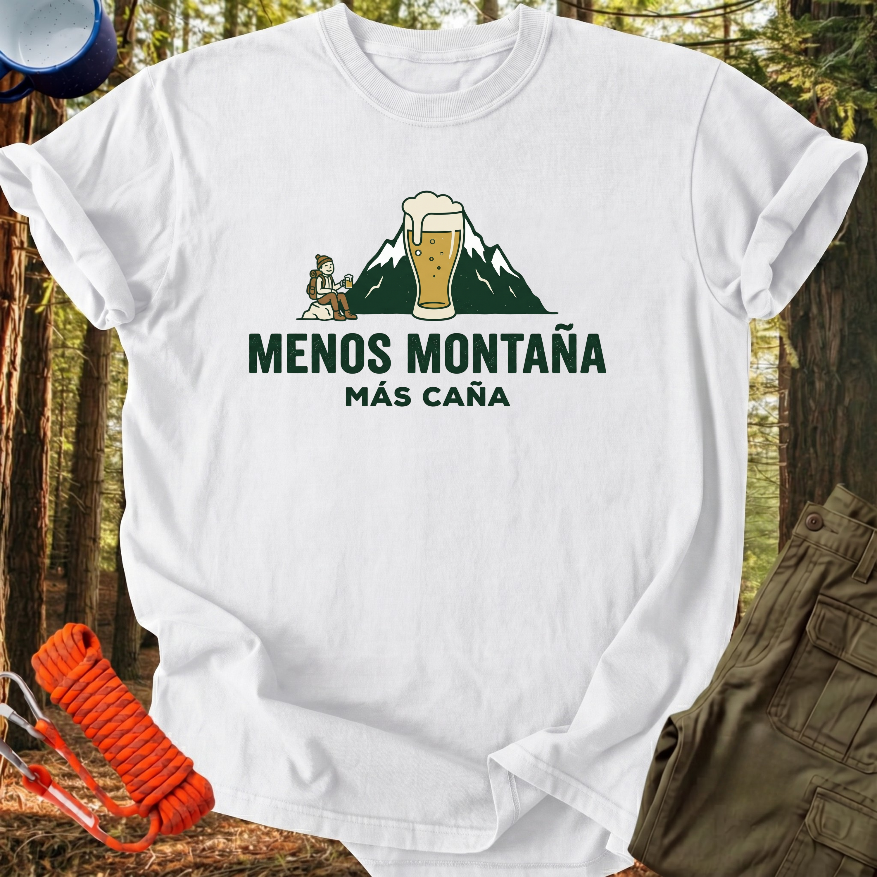 Camiseta Menos Montaña