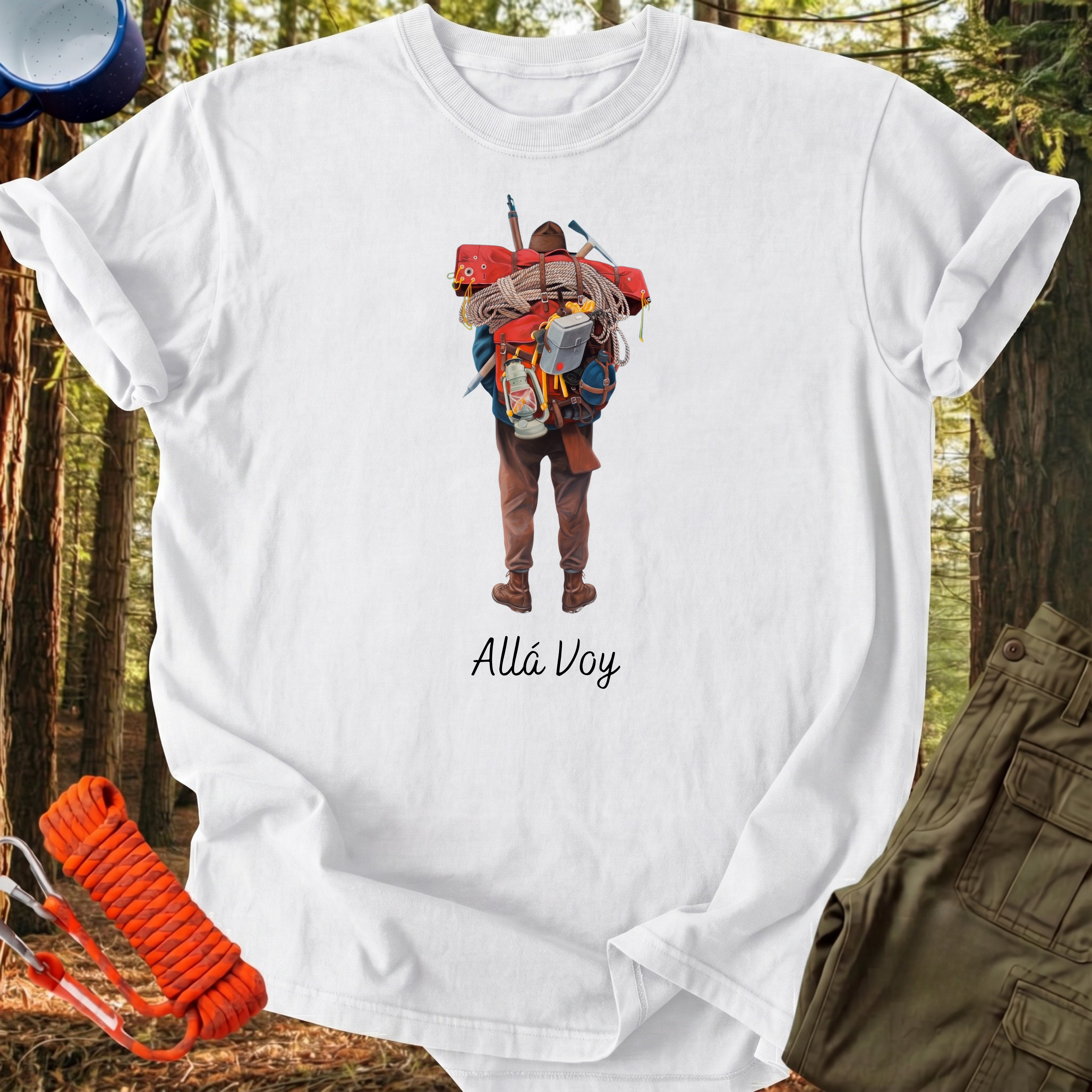 Camiseta Allá Voy