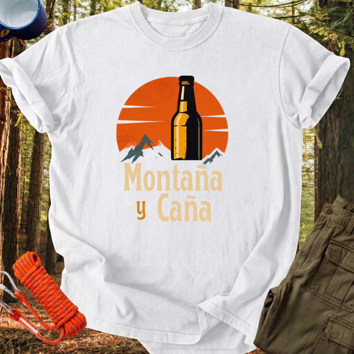 Camiseta Caña y Montaña