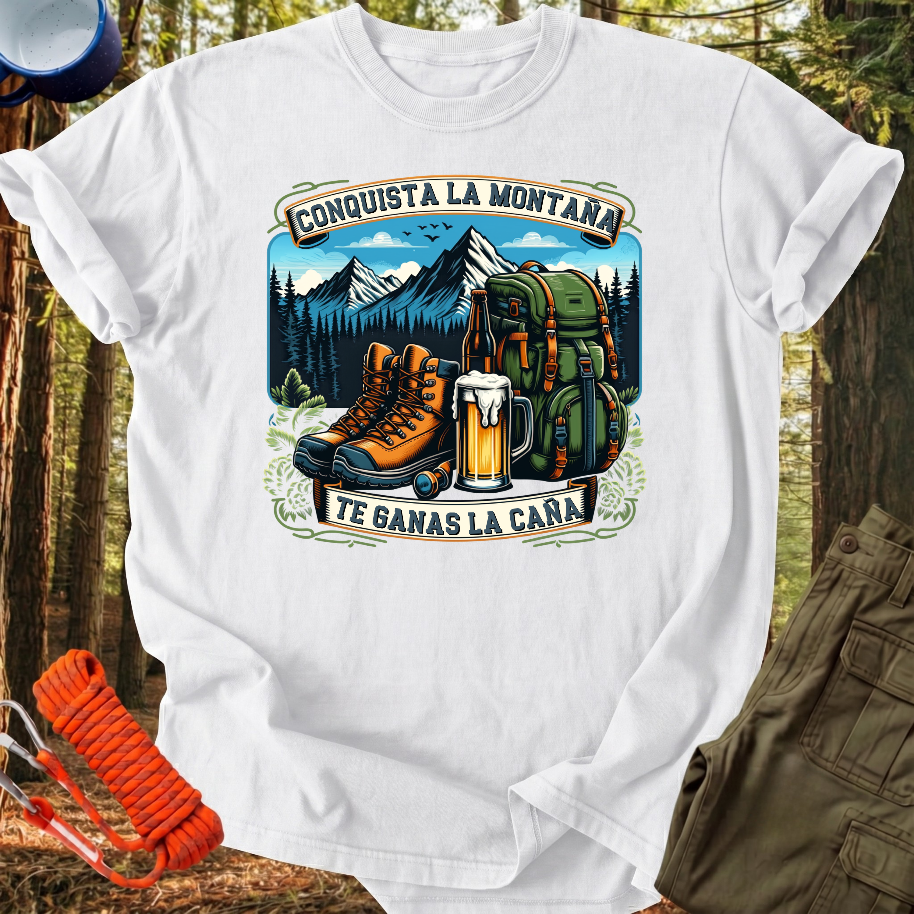 Camiseta Conquista la Montaña