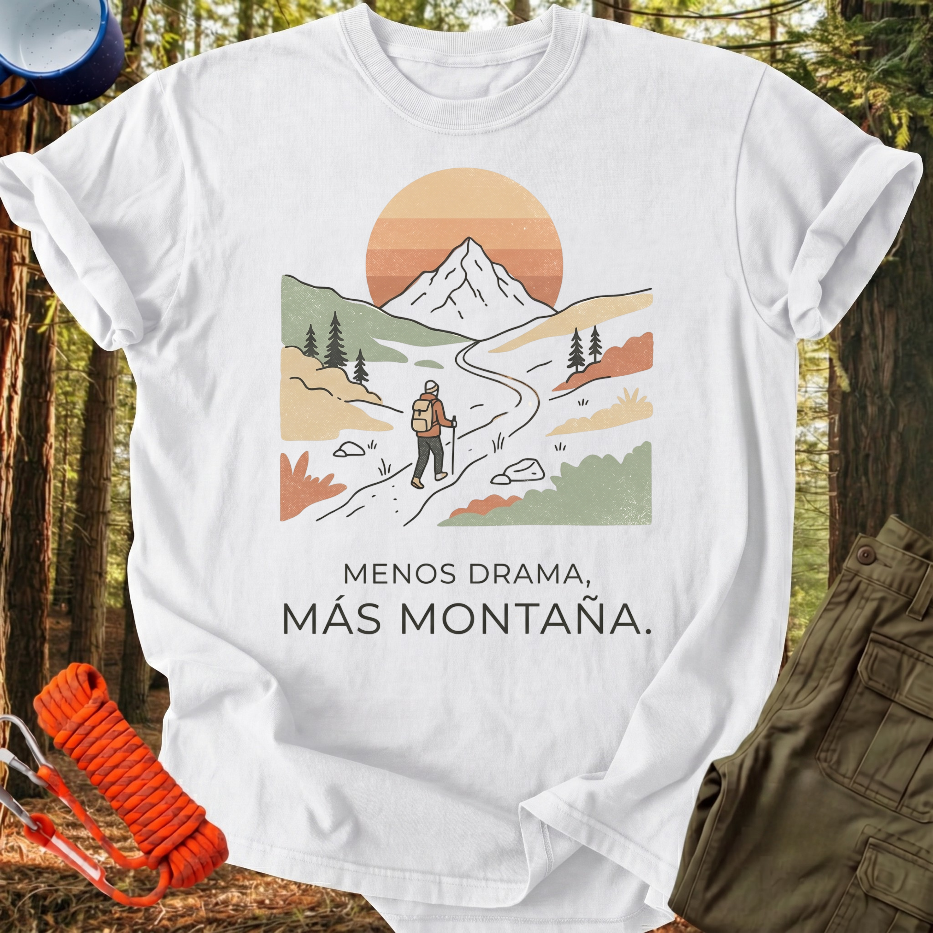 Camiseta Menos Drama